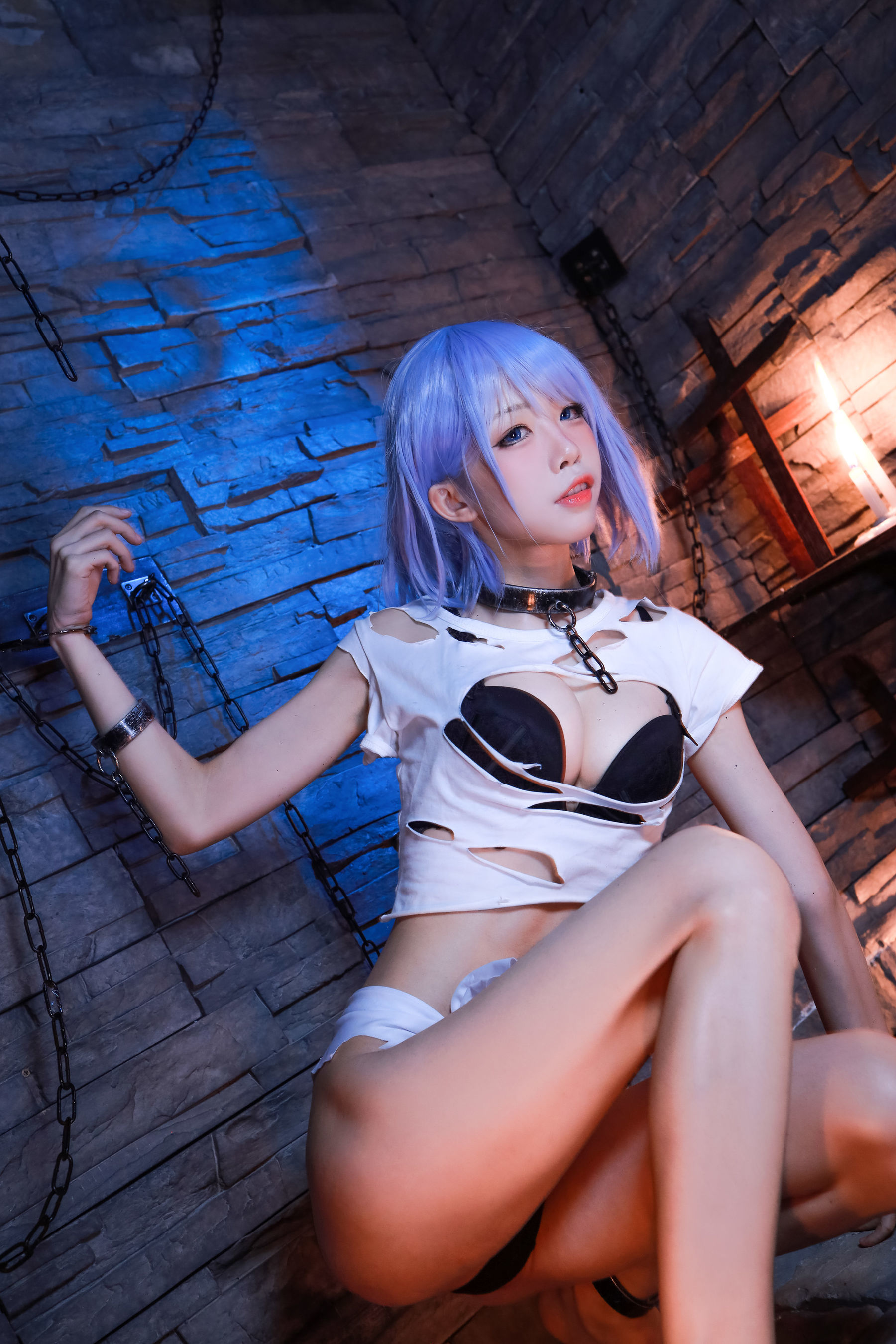 动漫博主水淼aqua – 恰巴耶夫 Cosplay-第2张
