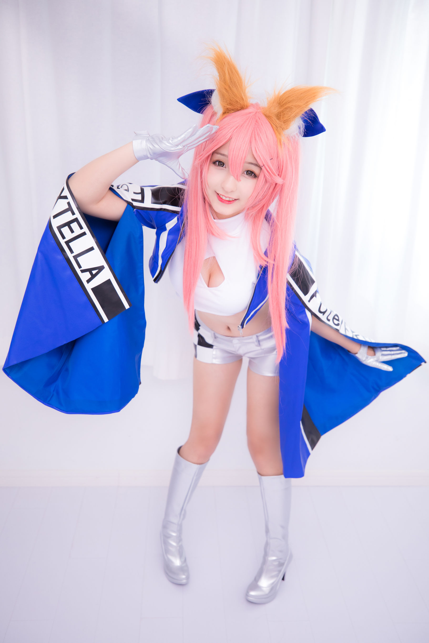 [萝莉COS] 神楽板真冬 目標はあなた、エンジン全開！！ Cosplay-第11张