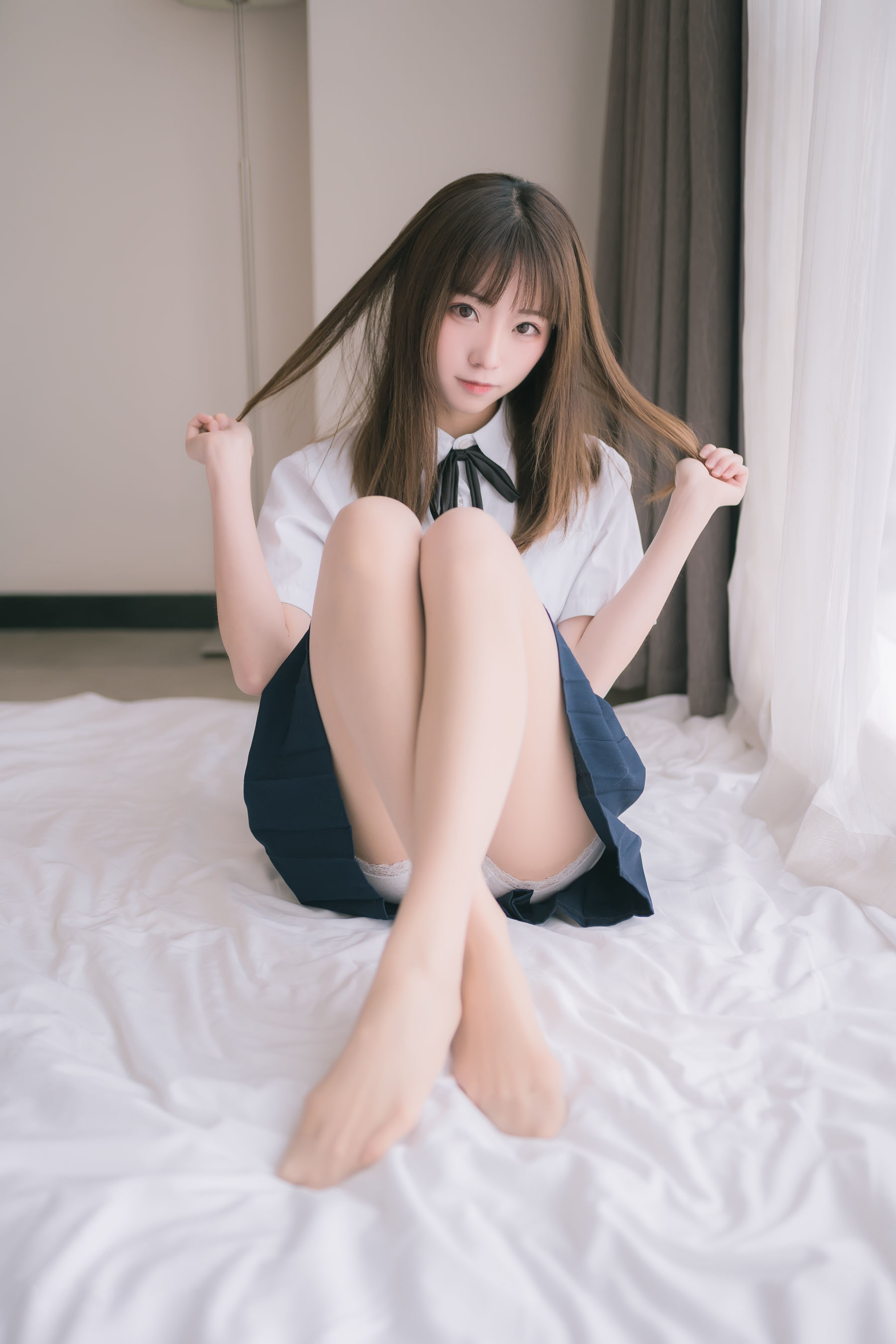 动漫博主Kitaro_绮太郎 – JK小姐姐 Cosplay-第11张