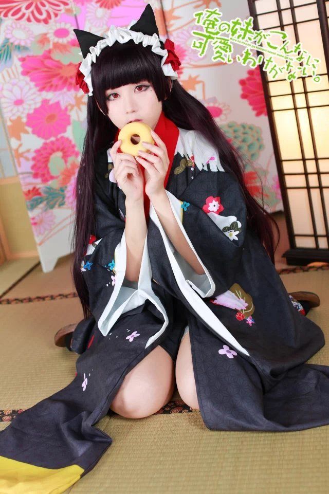 动漫博主浅野菌子 – 我的妹妹哪有这么可爱！ Cosplay-第53张