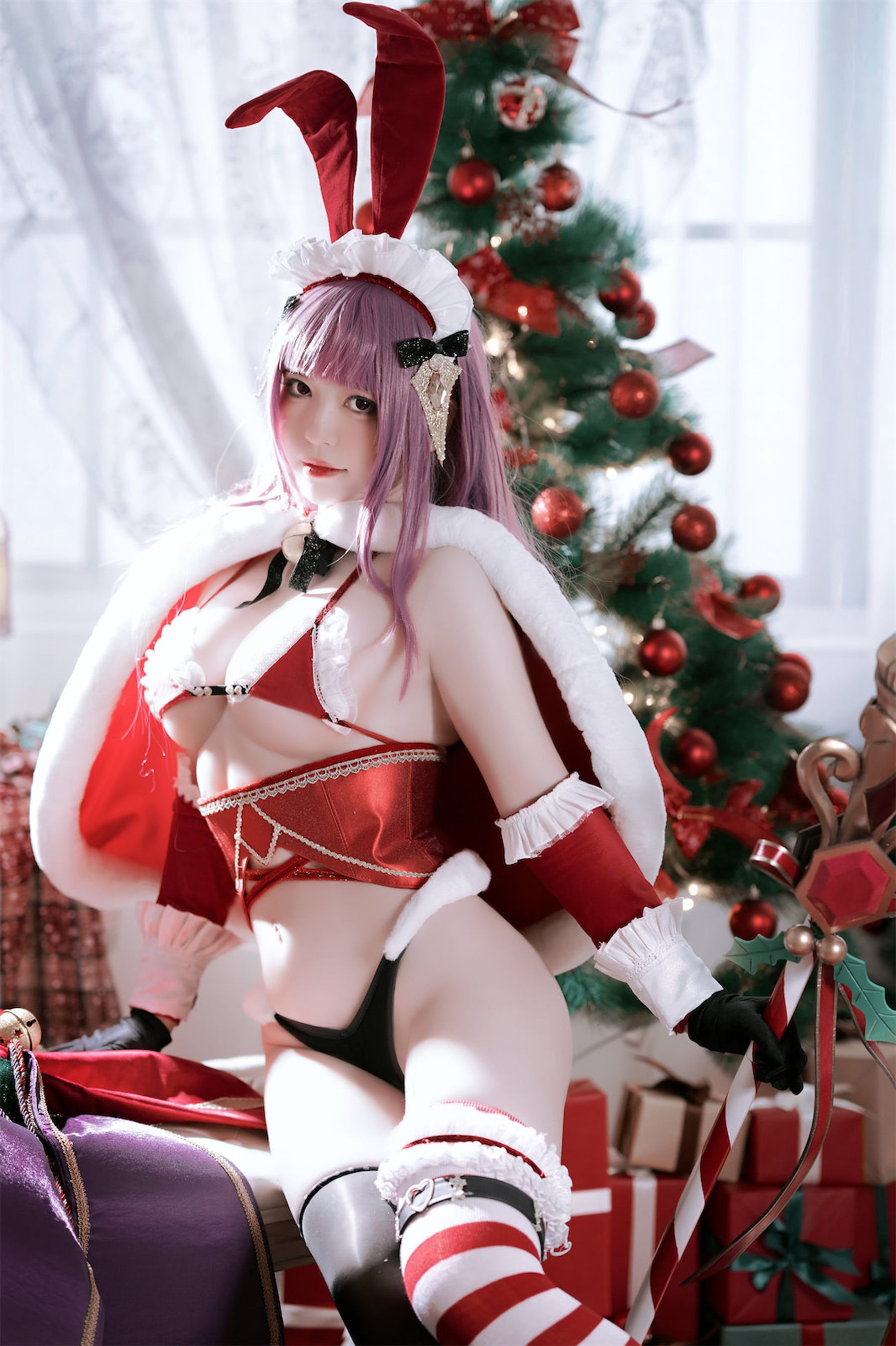 半半子 – 圣诞艾可 Cosplay-第6张