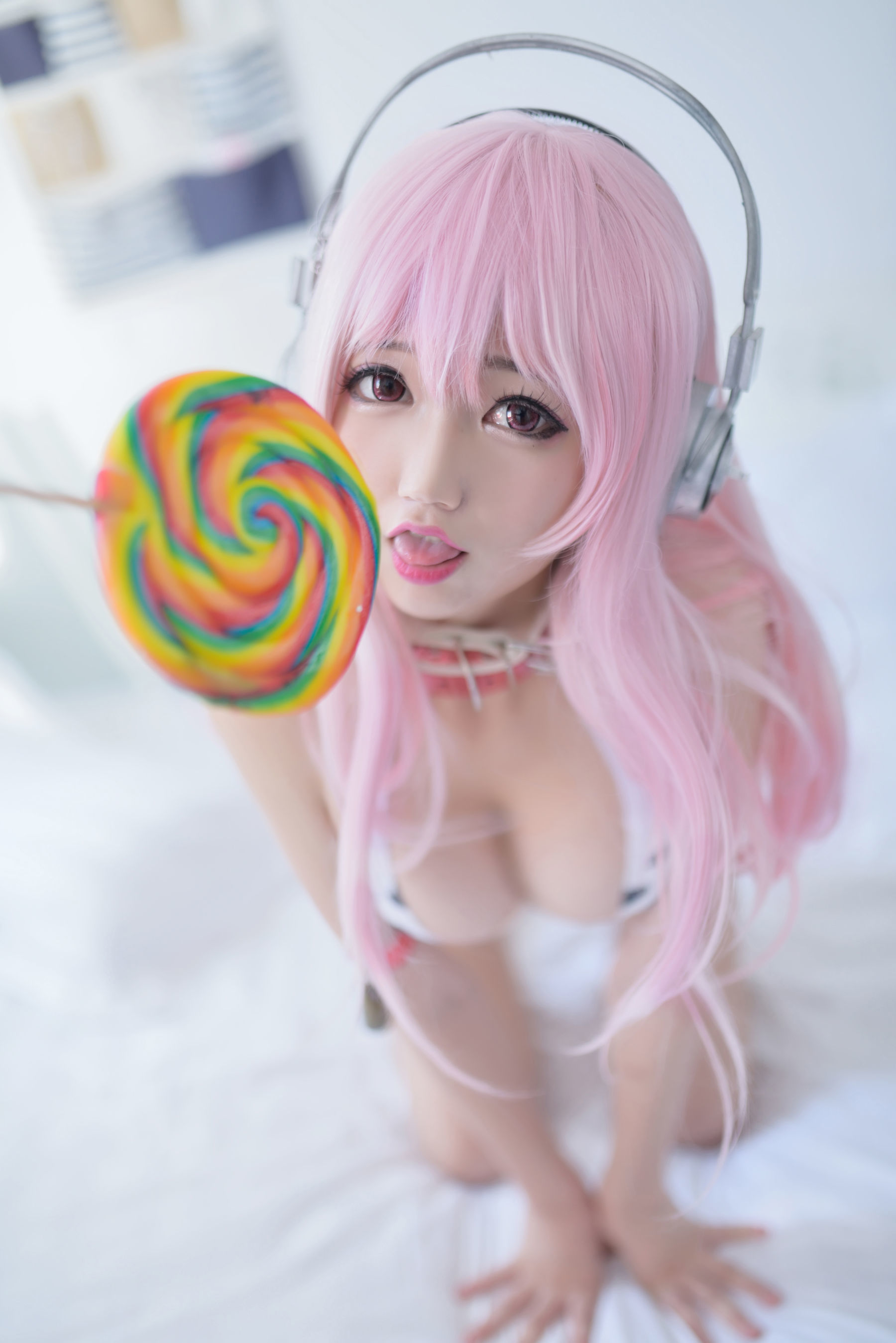 [萝莉COS] NAGISA魔物喵 Super Sonico 索尼子 Cosplay-第21张