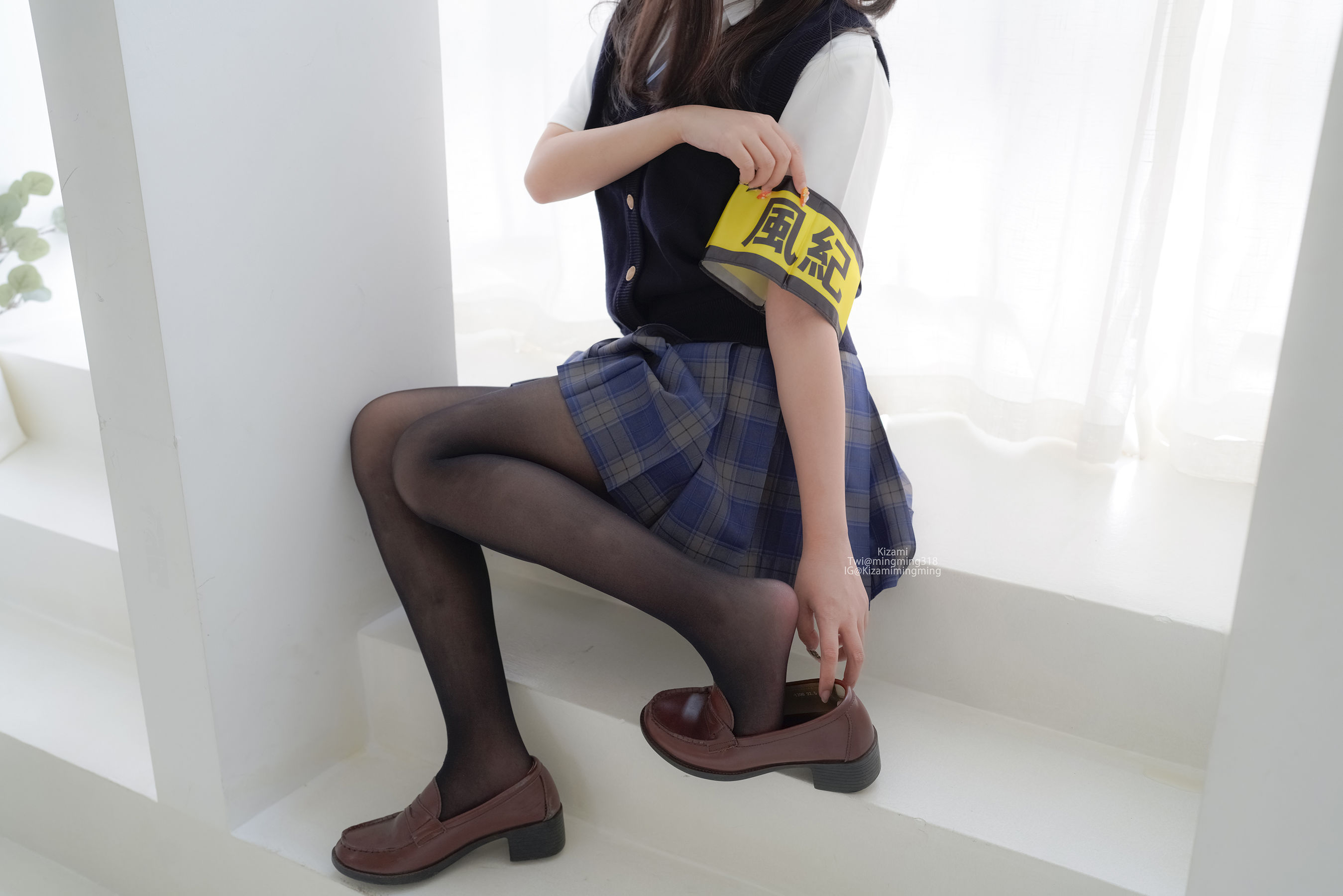 銘銘Kizami – JK黑丝 Cosplay-第57张