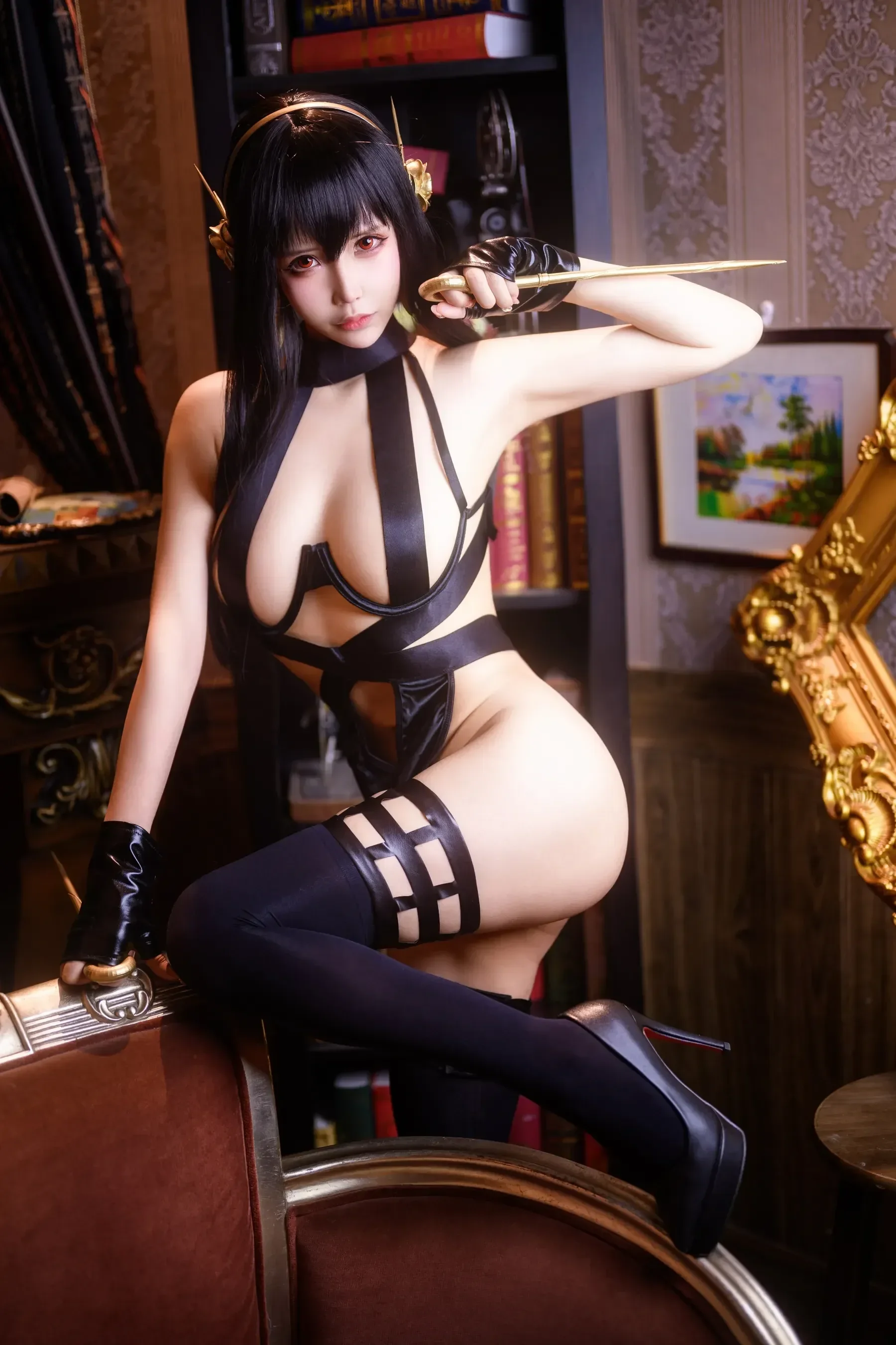 抱走莫子aa – 间谍过家家 约尔太太 Cosplay-第6张