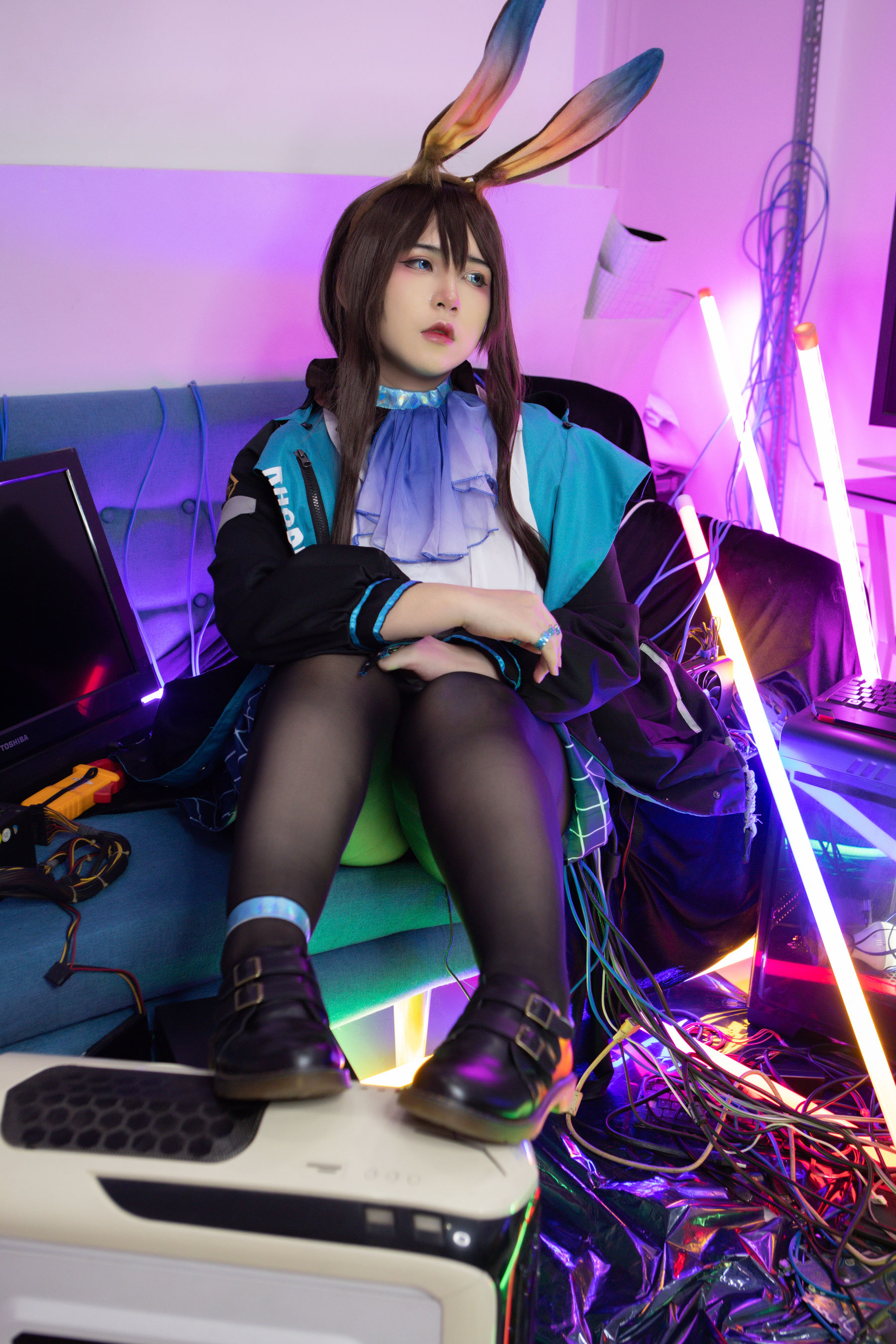 Uy Uy – Amiya (Arknights) Cosplay-第7张