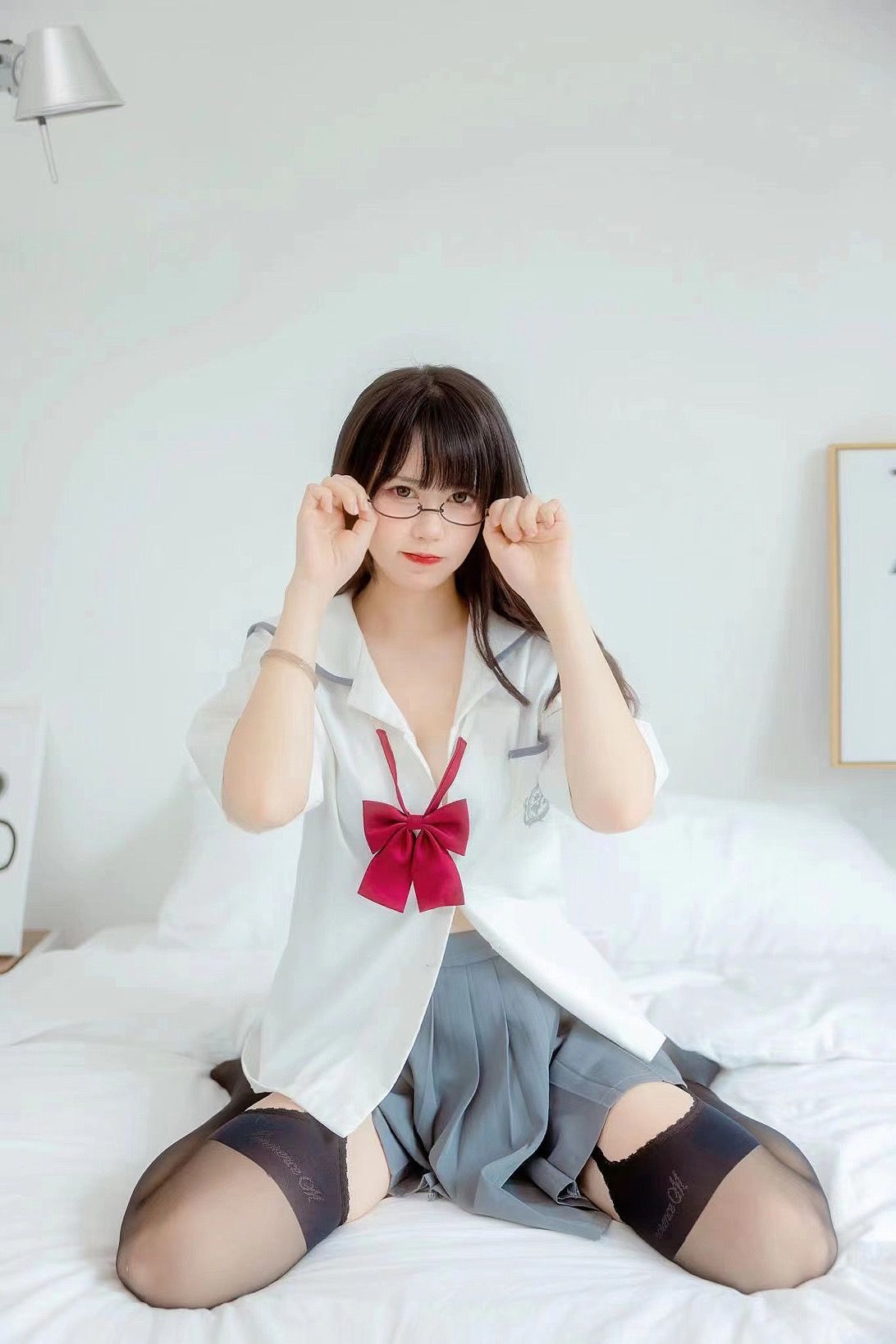 Tina很妖孽呀 – 调皮的JK妹妹 Cosplay-第30张