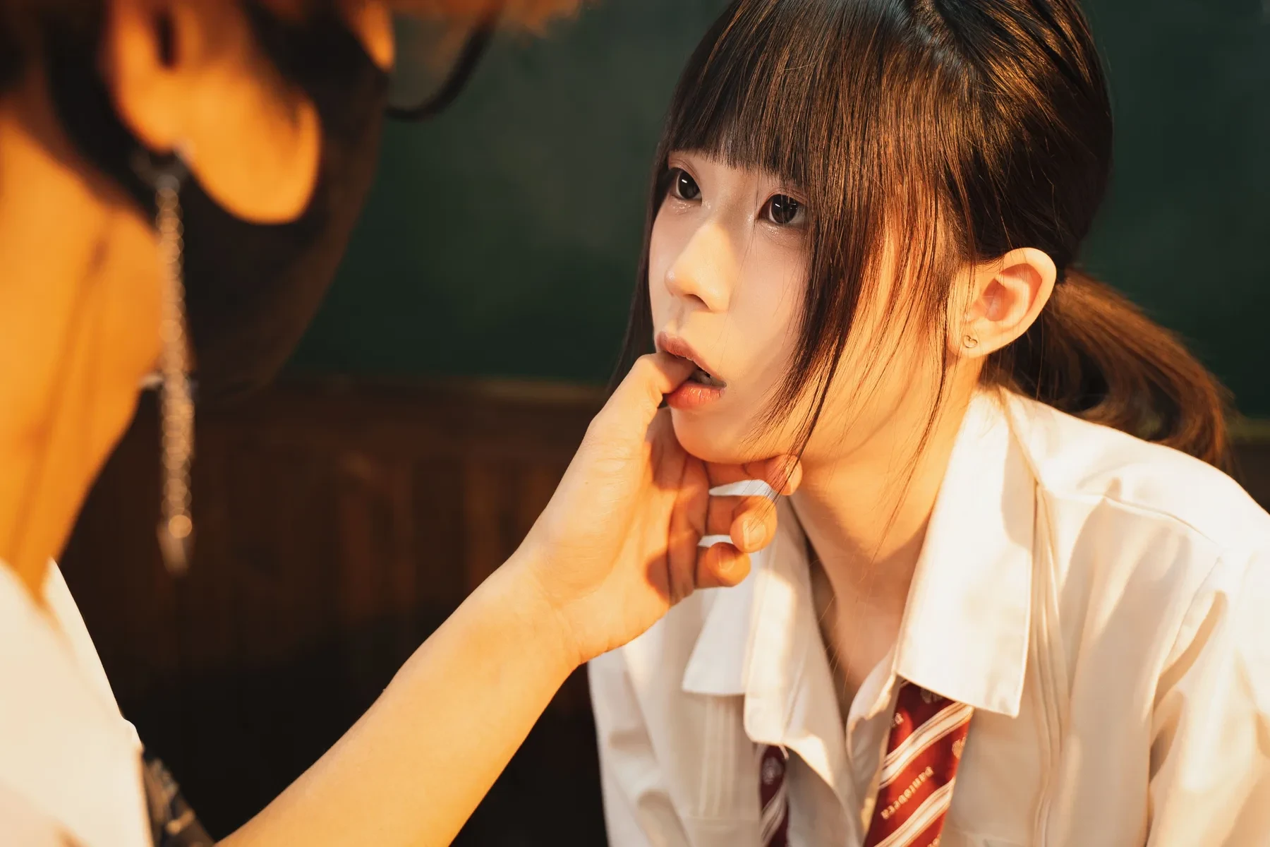 安曜曜 – 教室 放学后 Cosplay-第26张