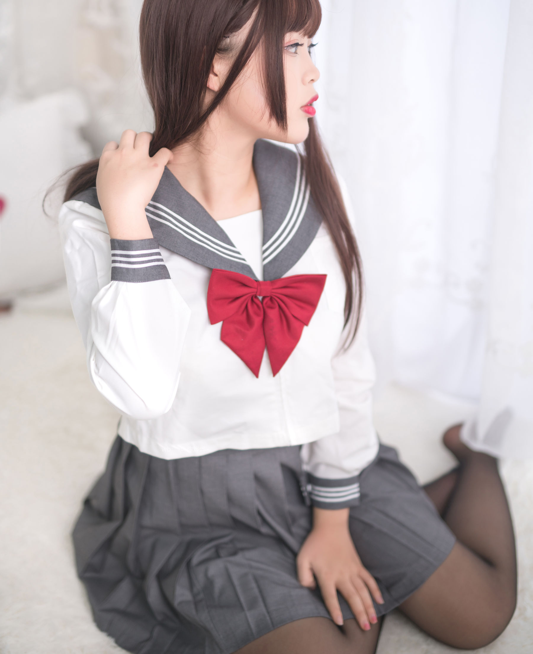 萌系小姐姐-白烨- 绝对足域 Cosplay-第6张