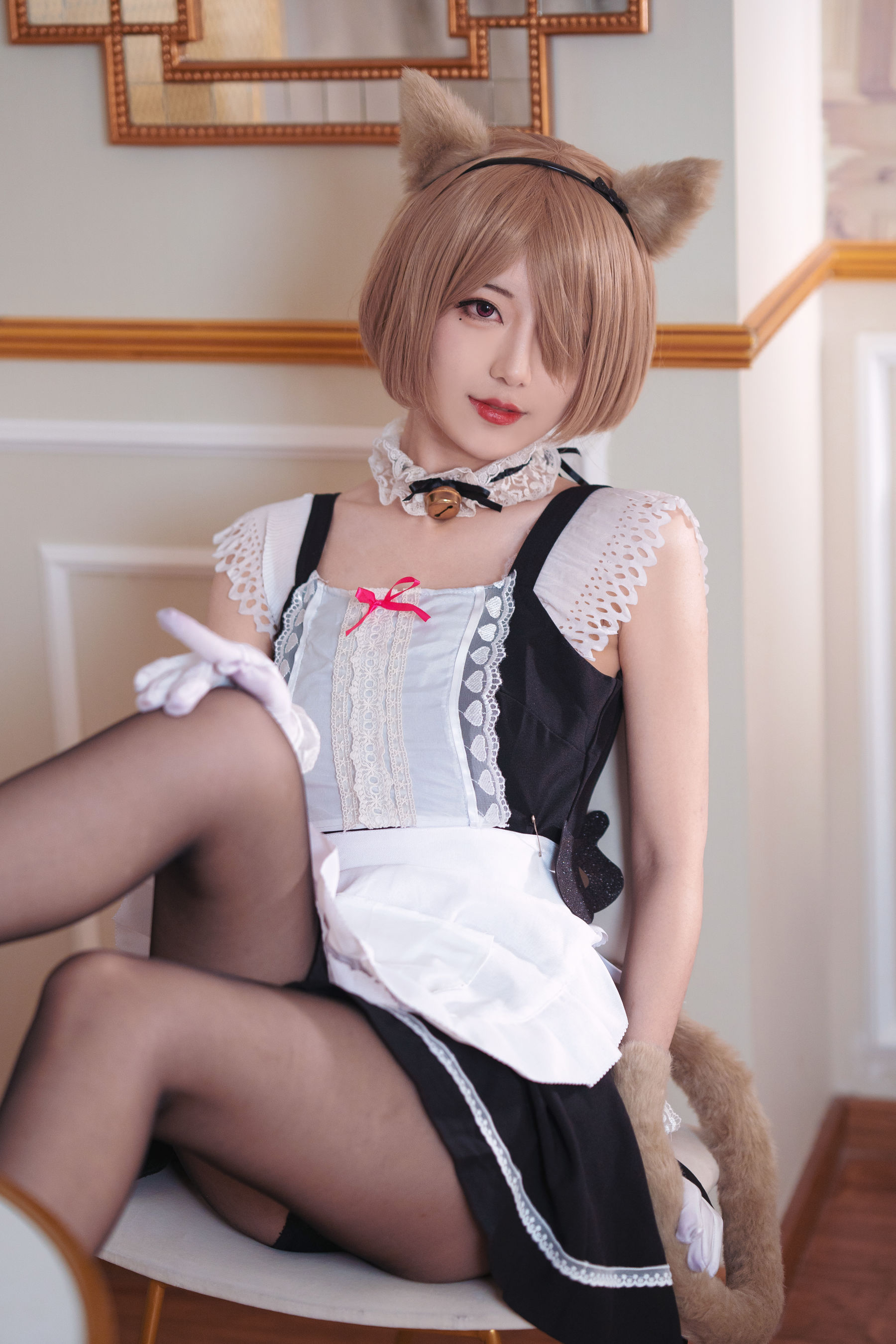 小姐姐弥音音ww – 丽塔 女仆 Cosplay-第33张