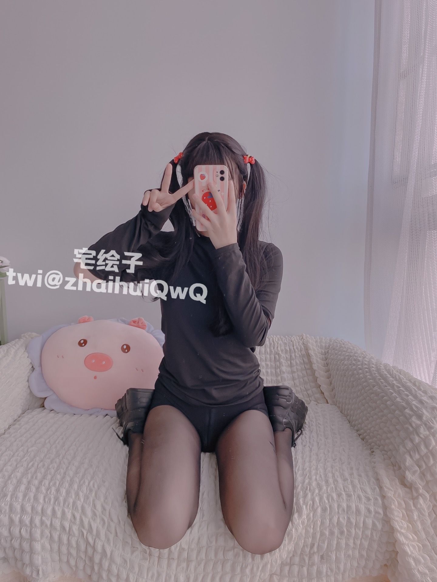 二阶堂 – 黑丝 Cosplay-第27张