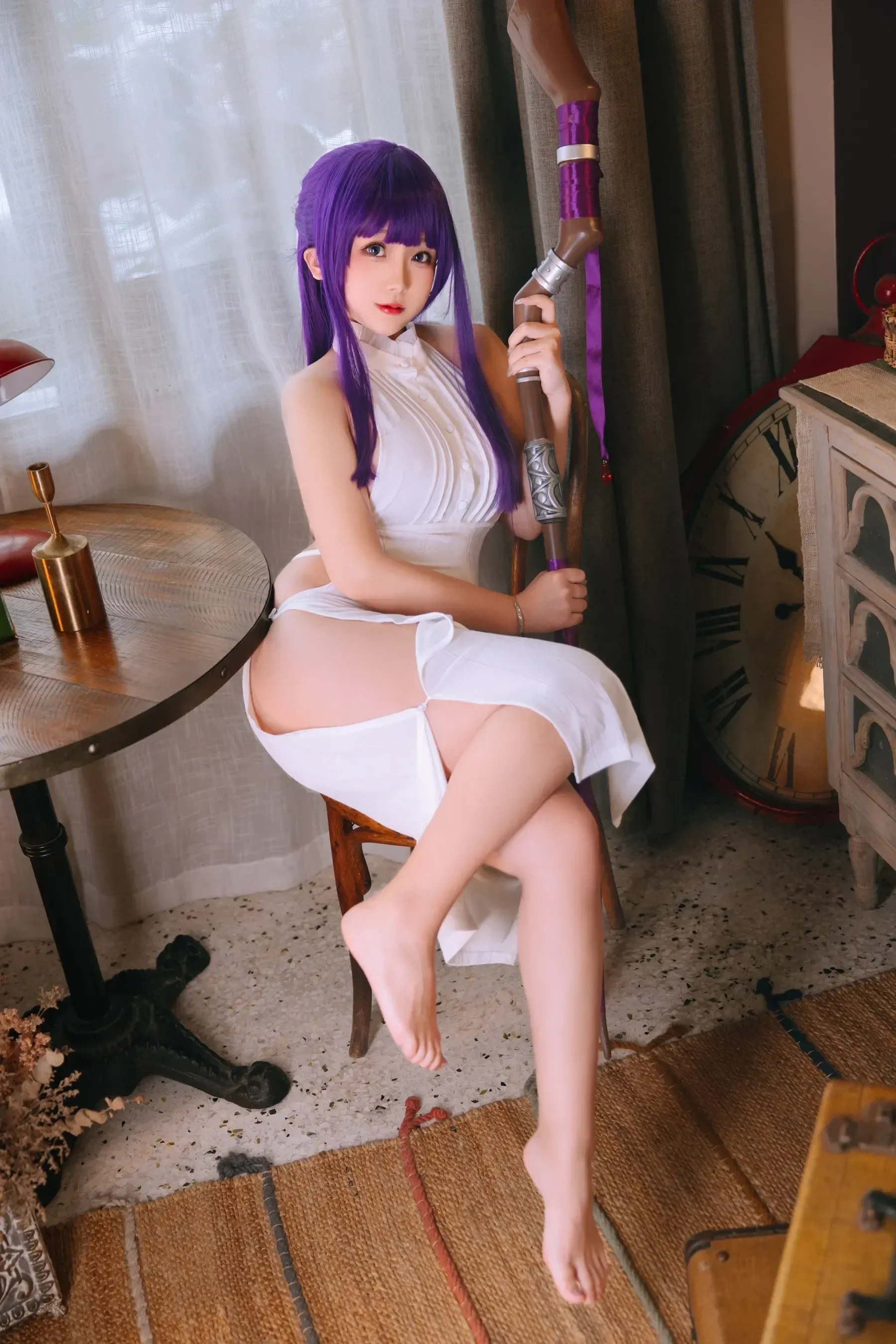日奈娇 – 葬送的芙莉莲-费伦 Cosplay-第3张