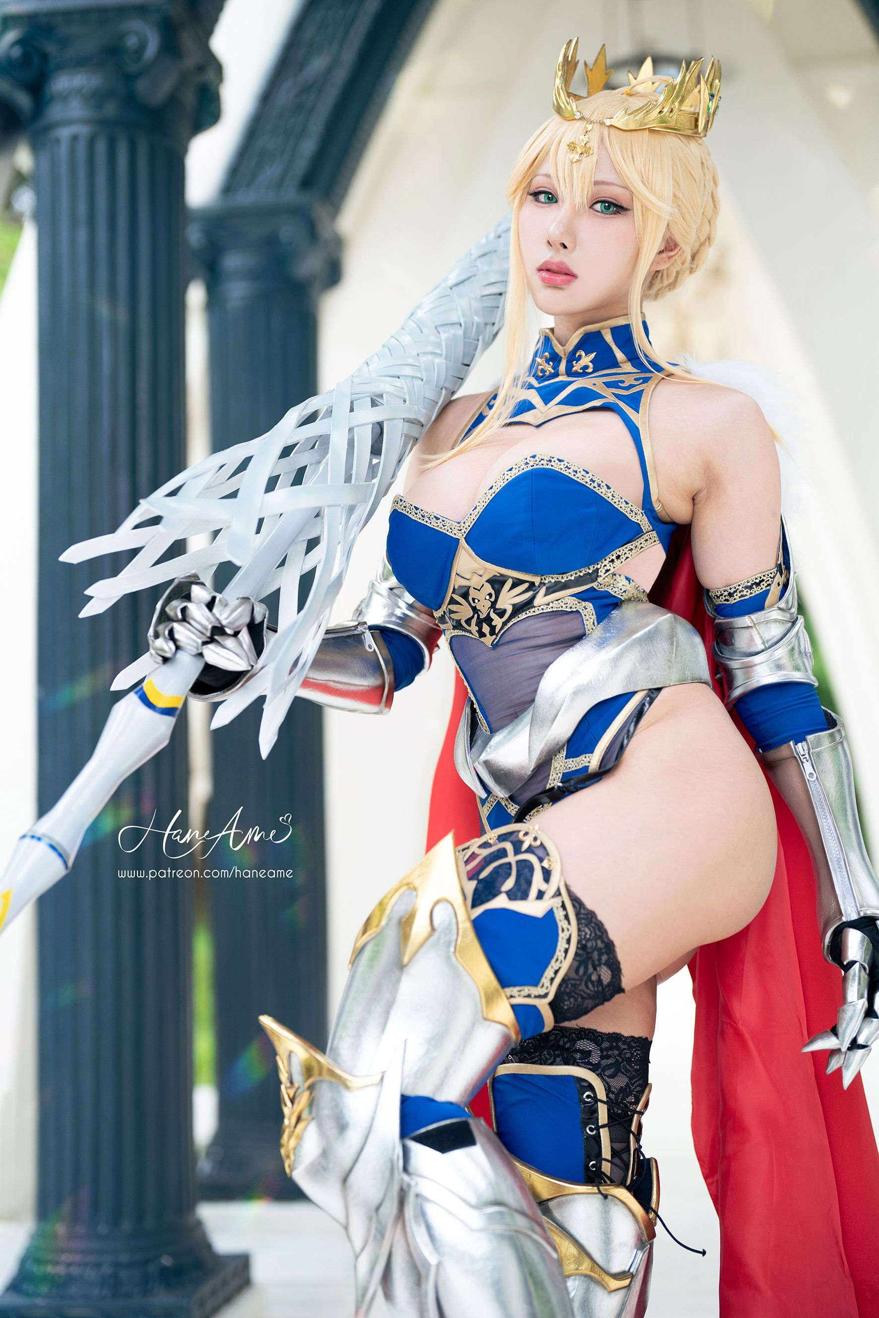 Hane Ame 雨波写真 – ARTORIA LANCER Photobook (FGO) – 1 Cosplay-第83张