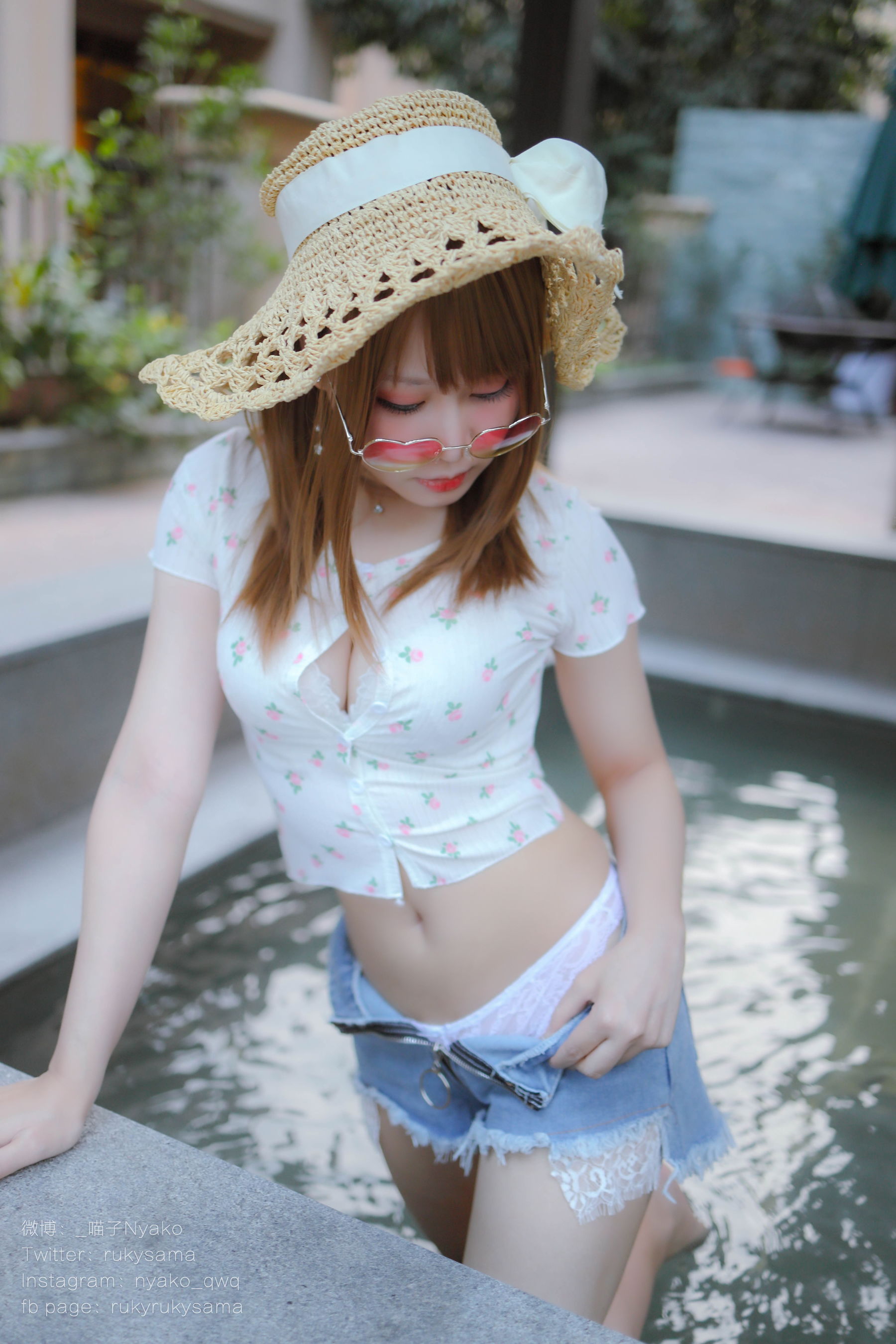萌妹子Nyako喵子 – 温泉旅行 Cosplay-第12张