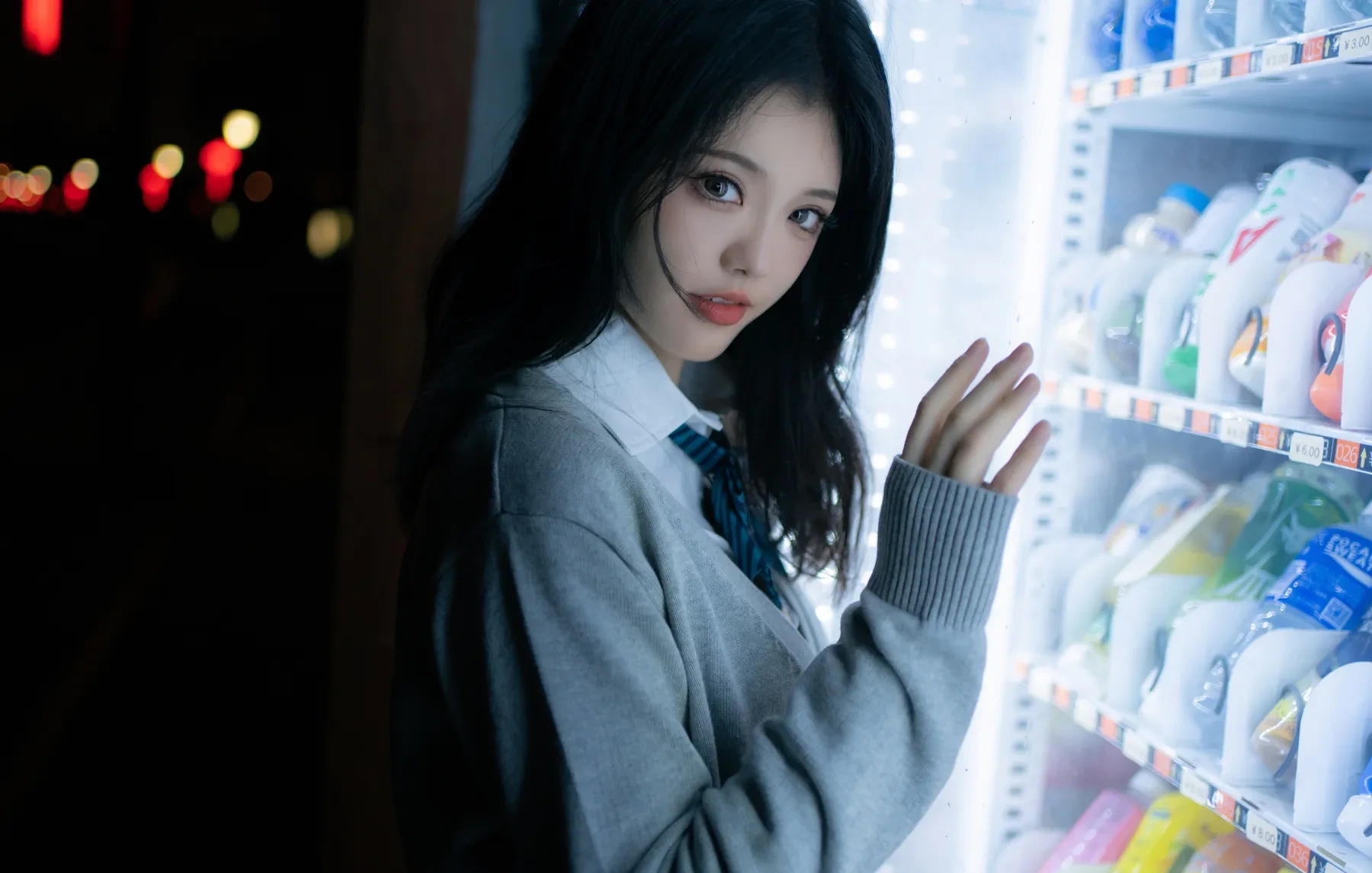 桃良阿宅 – 外出JK Cosplay-第35张