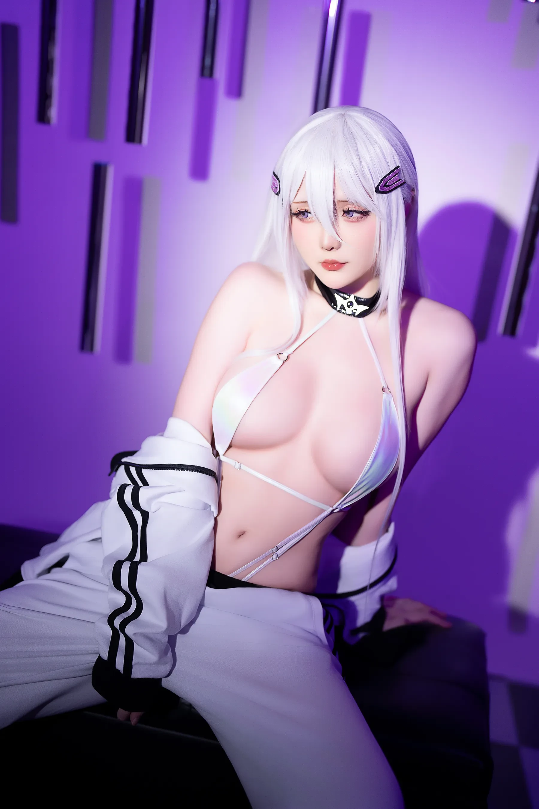 星之迟迟 – 运动服比基尼️口罩 Cosplay-第1张