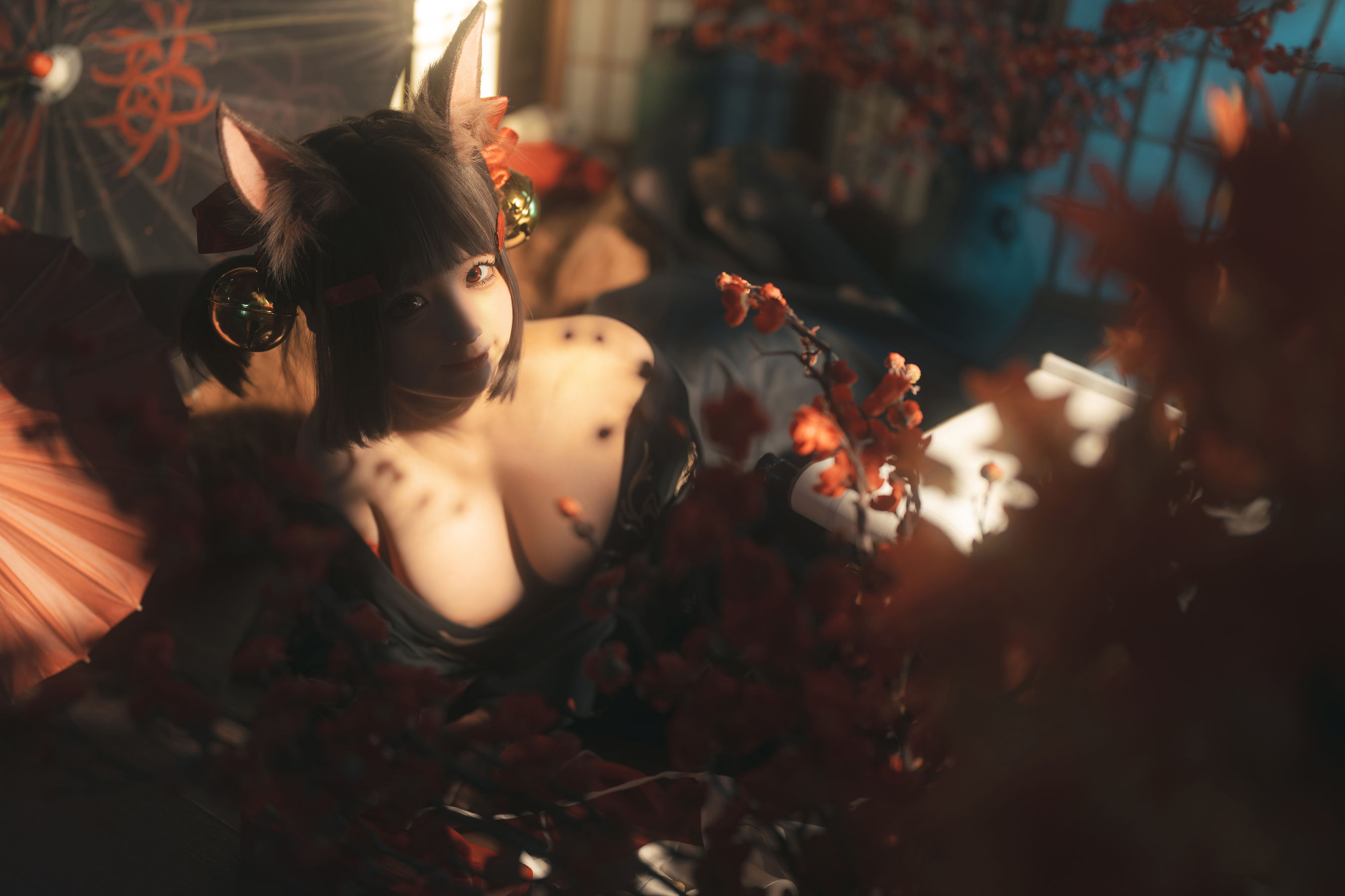 动漫博主蠢沫沫 – 小赤城 Cosplay-第1张