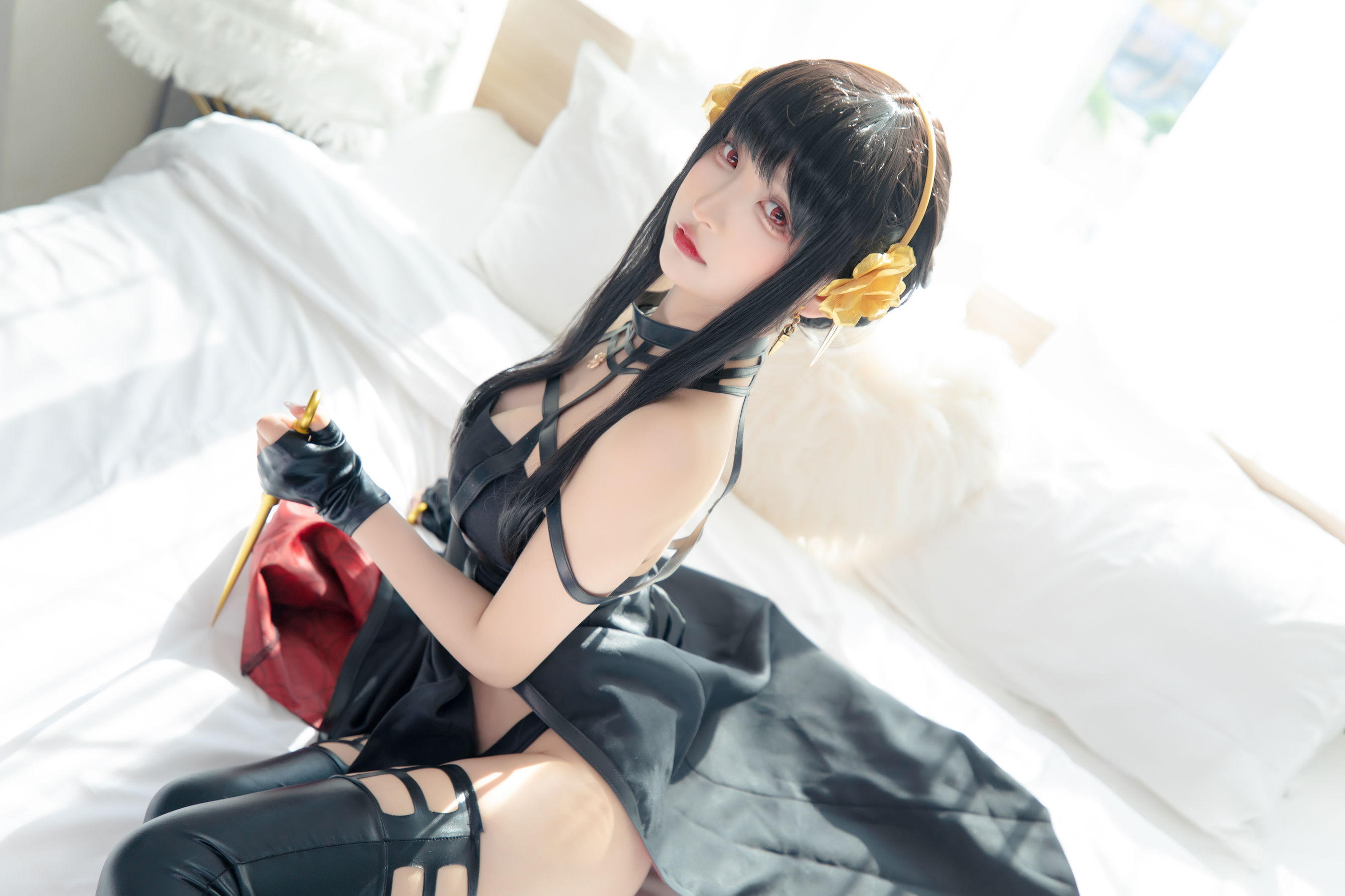萝莉神楽板真冬 之约尔太太 Cosplay-第63张
