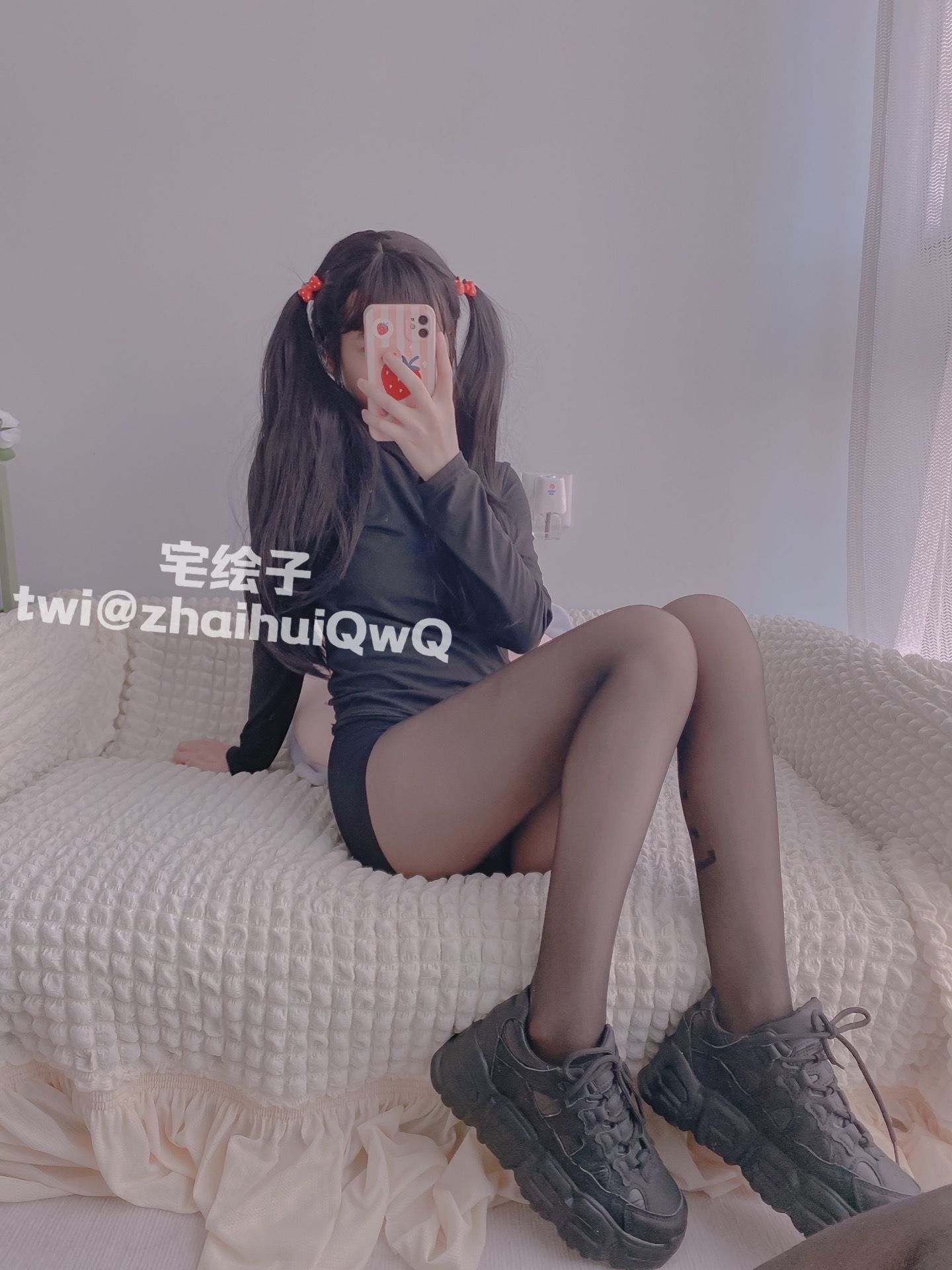 二阶堂 – 黑丝 Cosplay-第22张