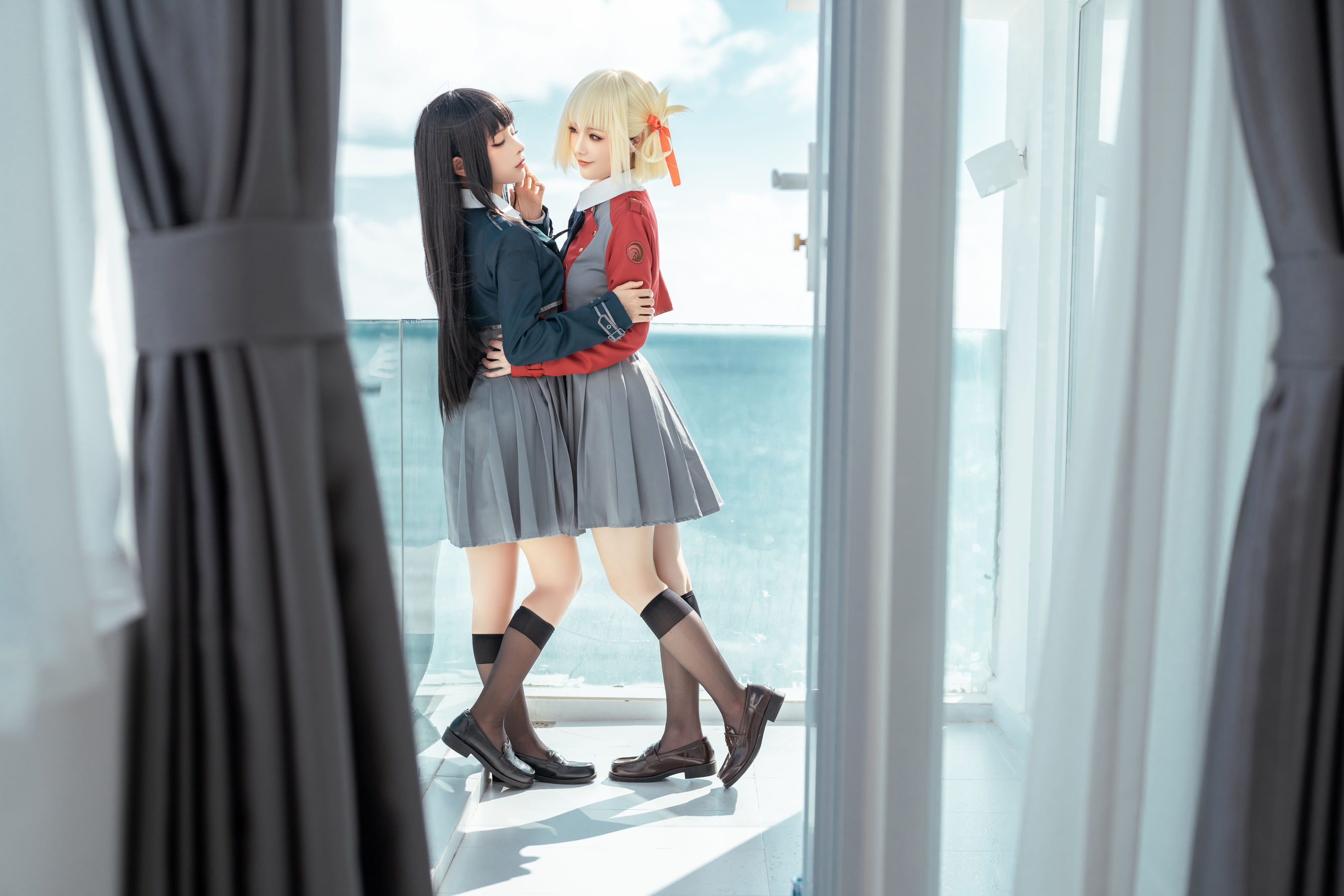 动漫博主蠢沫沫桃良阿宅 – 莉可x莉丝 Cosplay-第37张