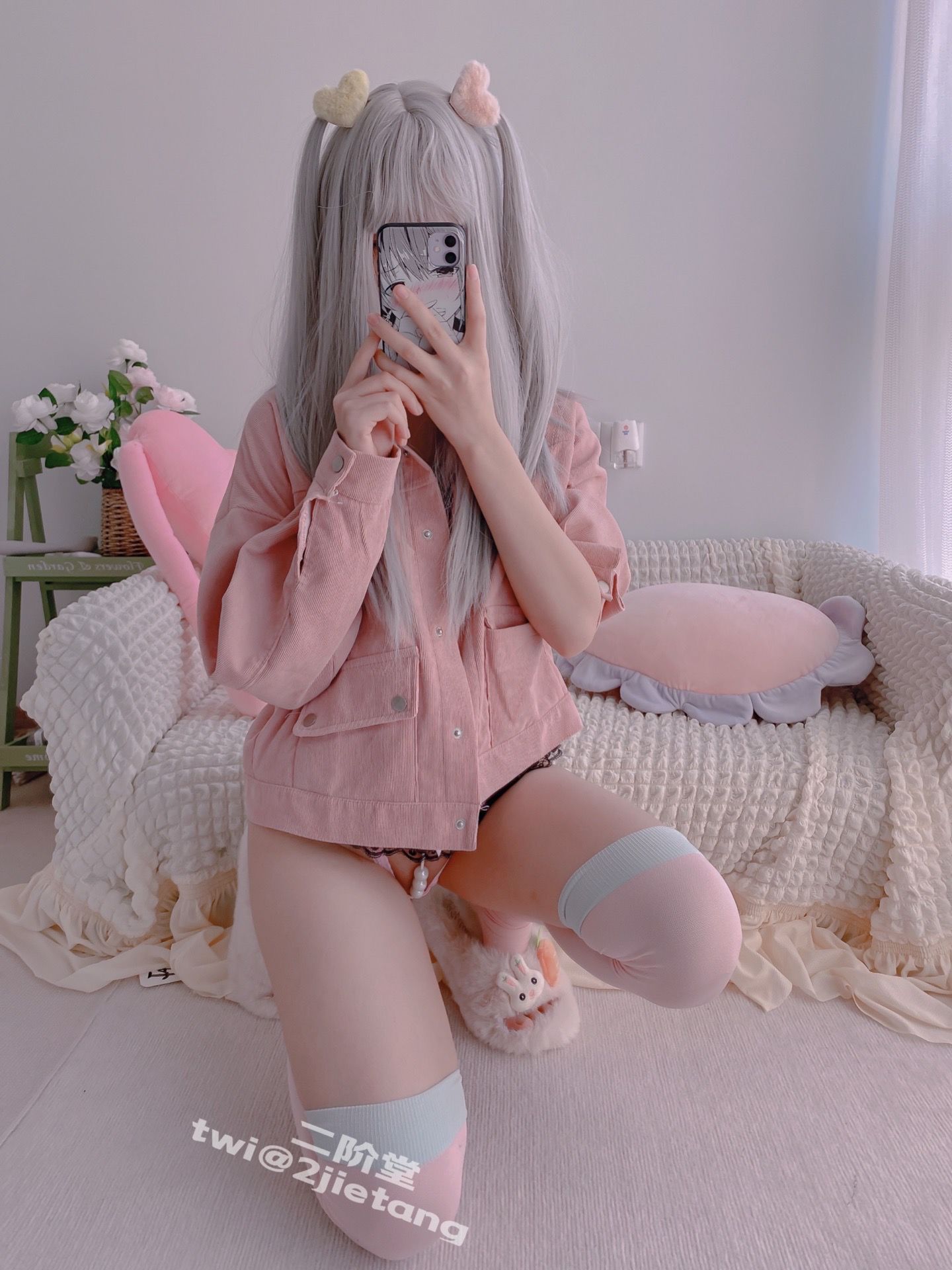 二阶堂 – 今天是粉色 Cosplay-第1张