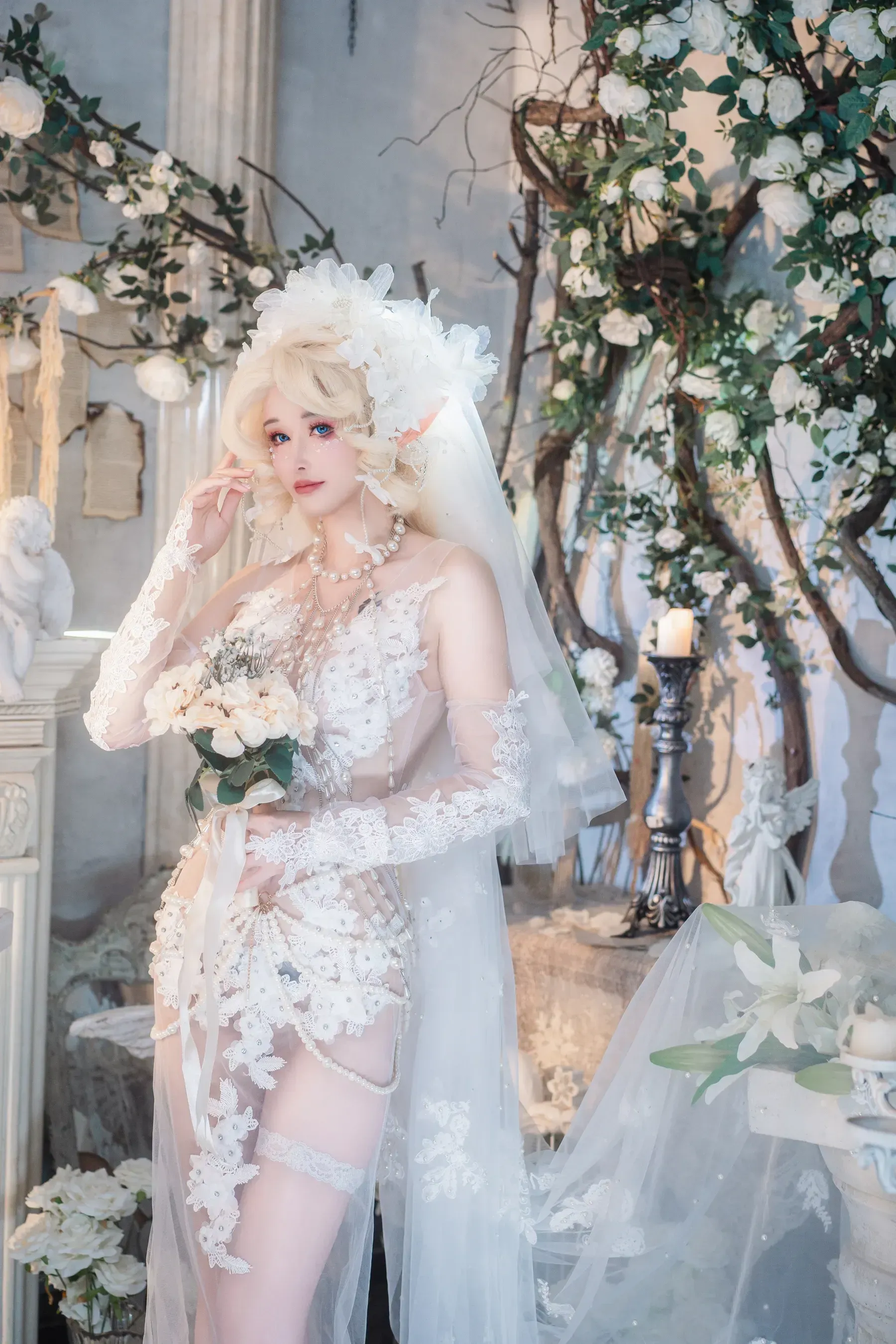 鹿八岁baby – 妖精の花嫁 Cosplay-第70张