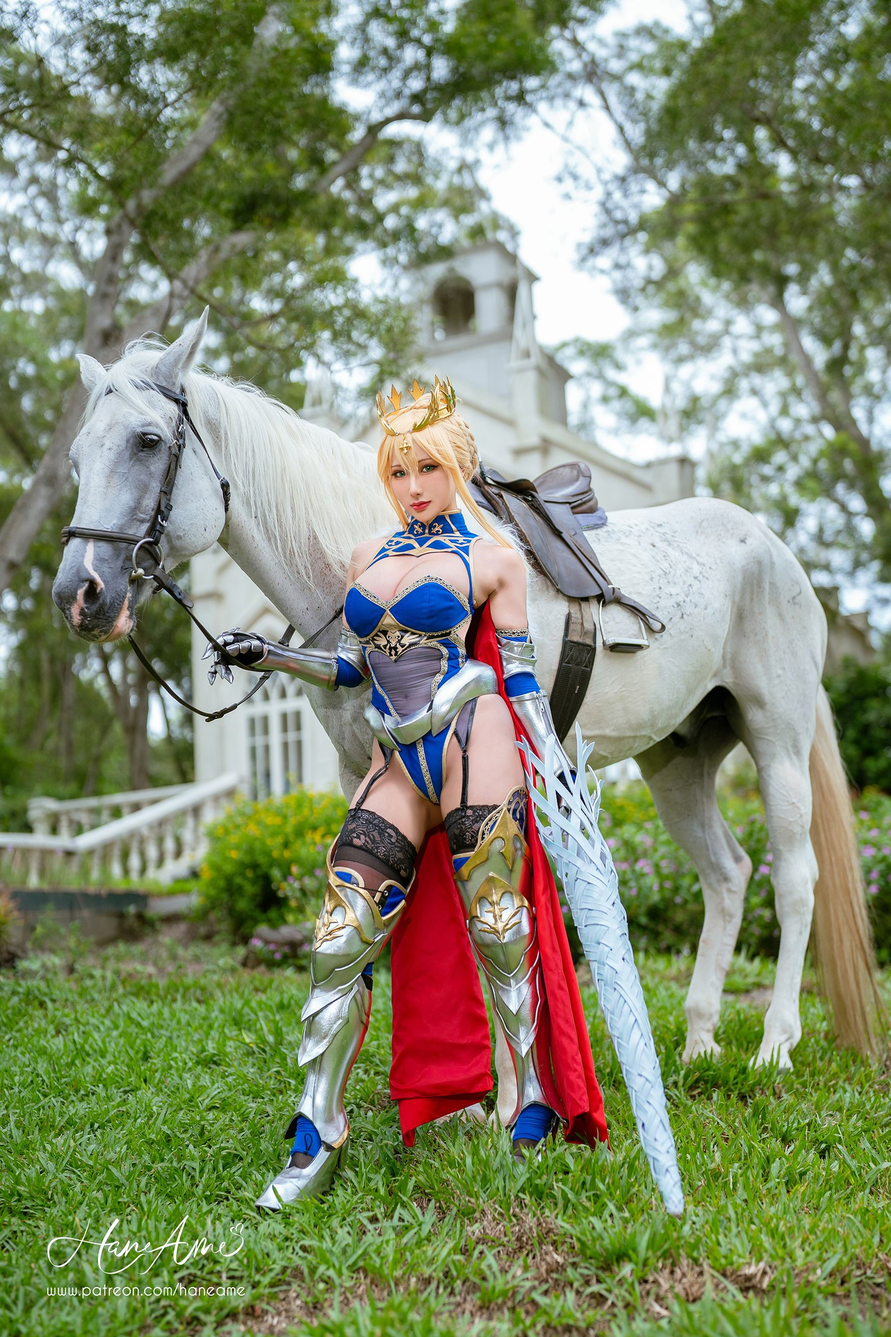 Hane Ame 雨波写真 – ARTORIA LANCER Photobook (FGO) – 1 Cosplay-第23张
