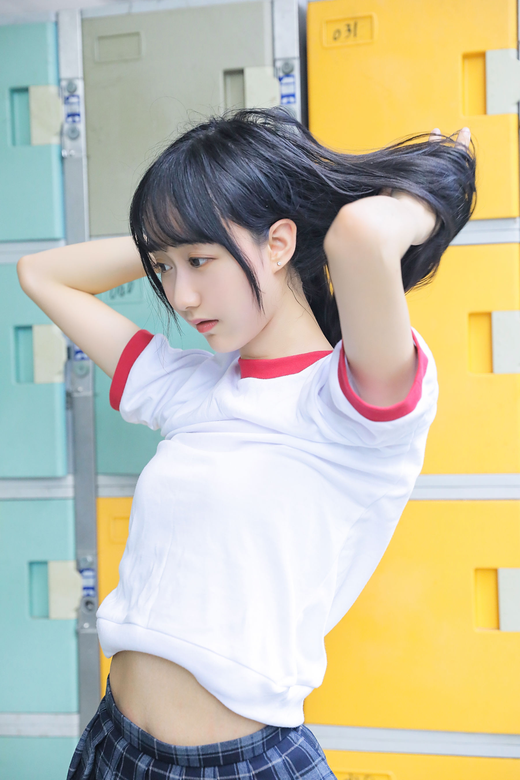 [萝莉COS] 木绵绵OwO – 上体育课啦 Cosplay-第35张