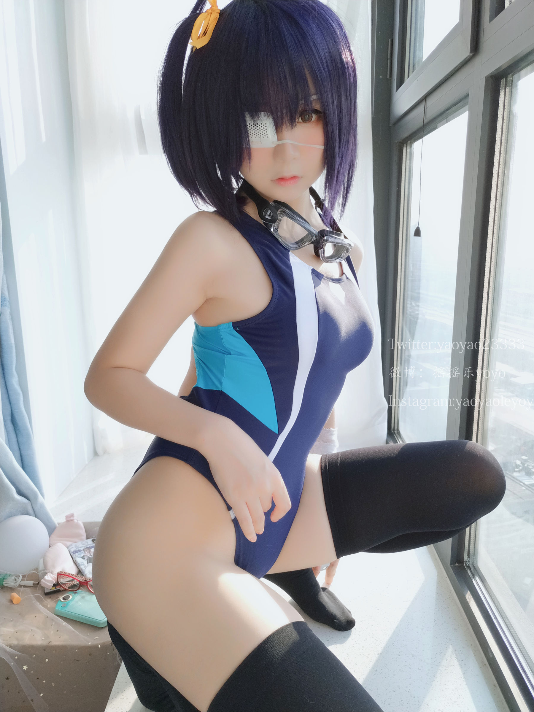 萌妹子Coser摇摇乐yoyo 六花 Cosplay-第38张