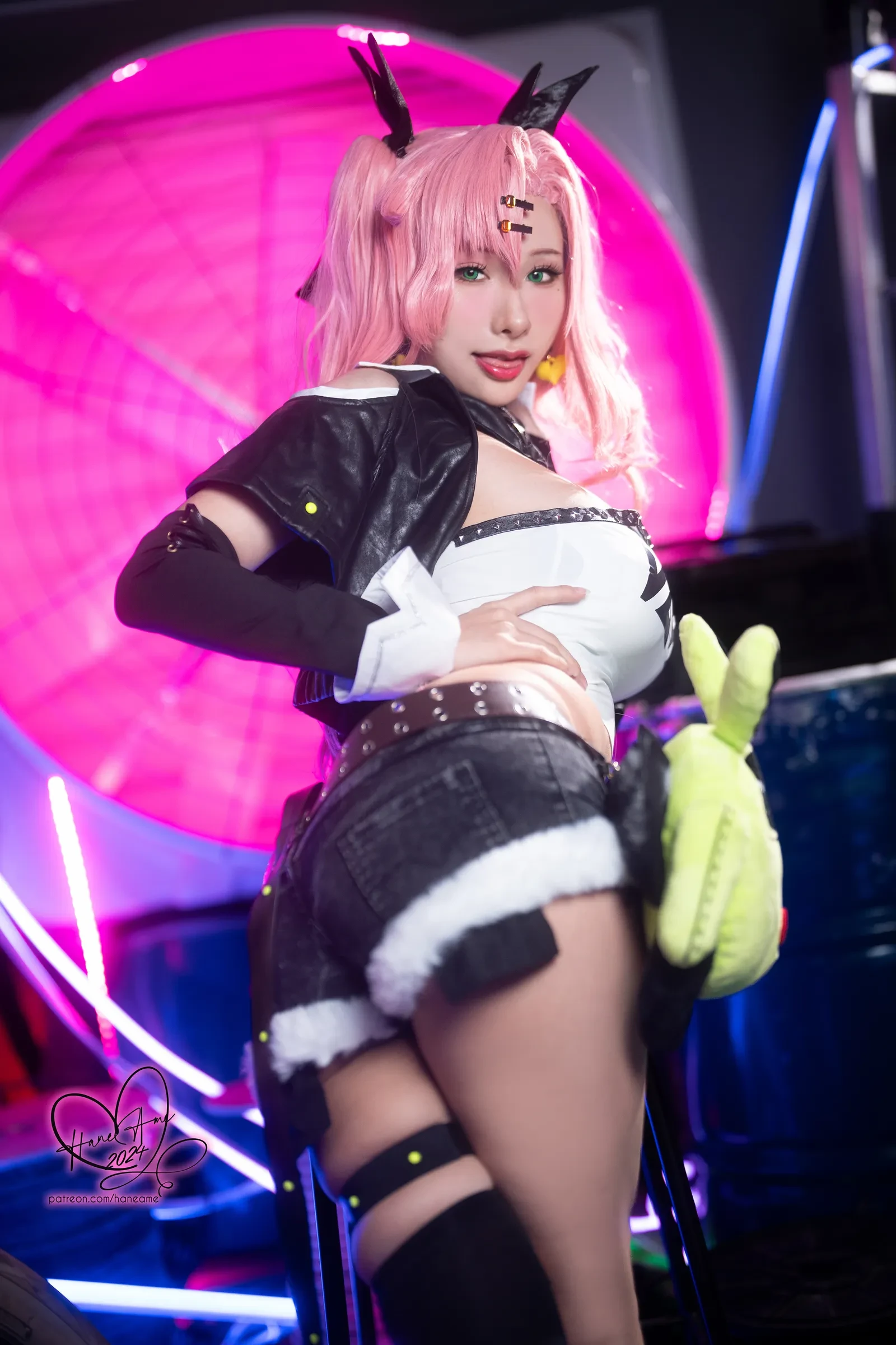 雨波_HaneAme – 绝区零 – 狡兔妮可 Cosplay-第33张