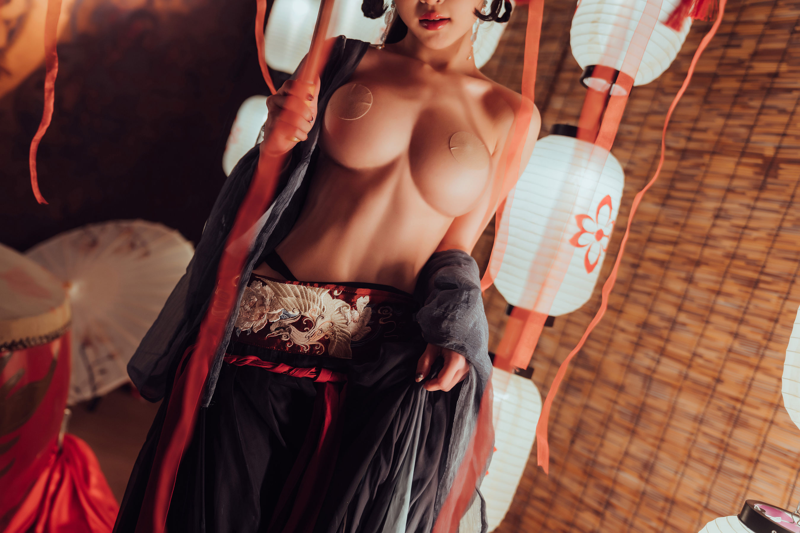 美少女晕崽 – 小琵琶精 Cosplay-第74张