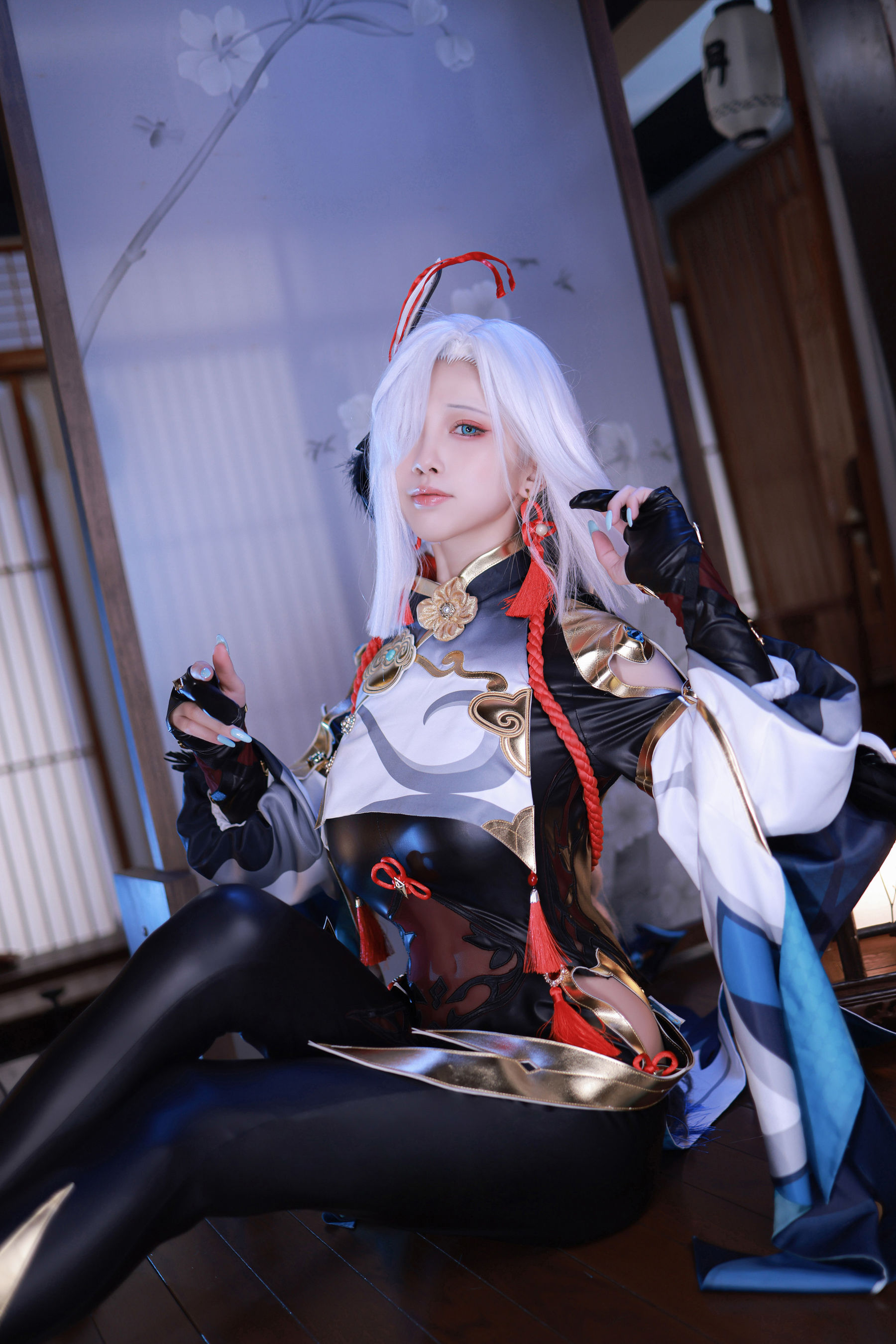动漫博主水淼aqua – 原神 申鹤 Cosplay-第7张