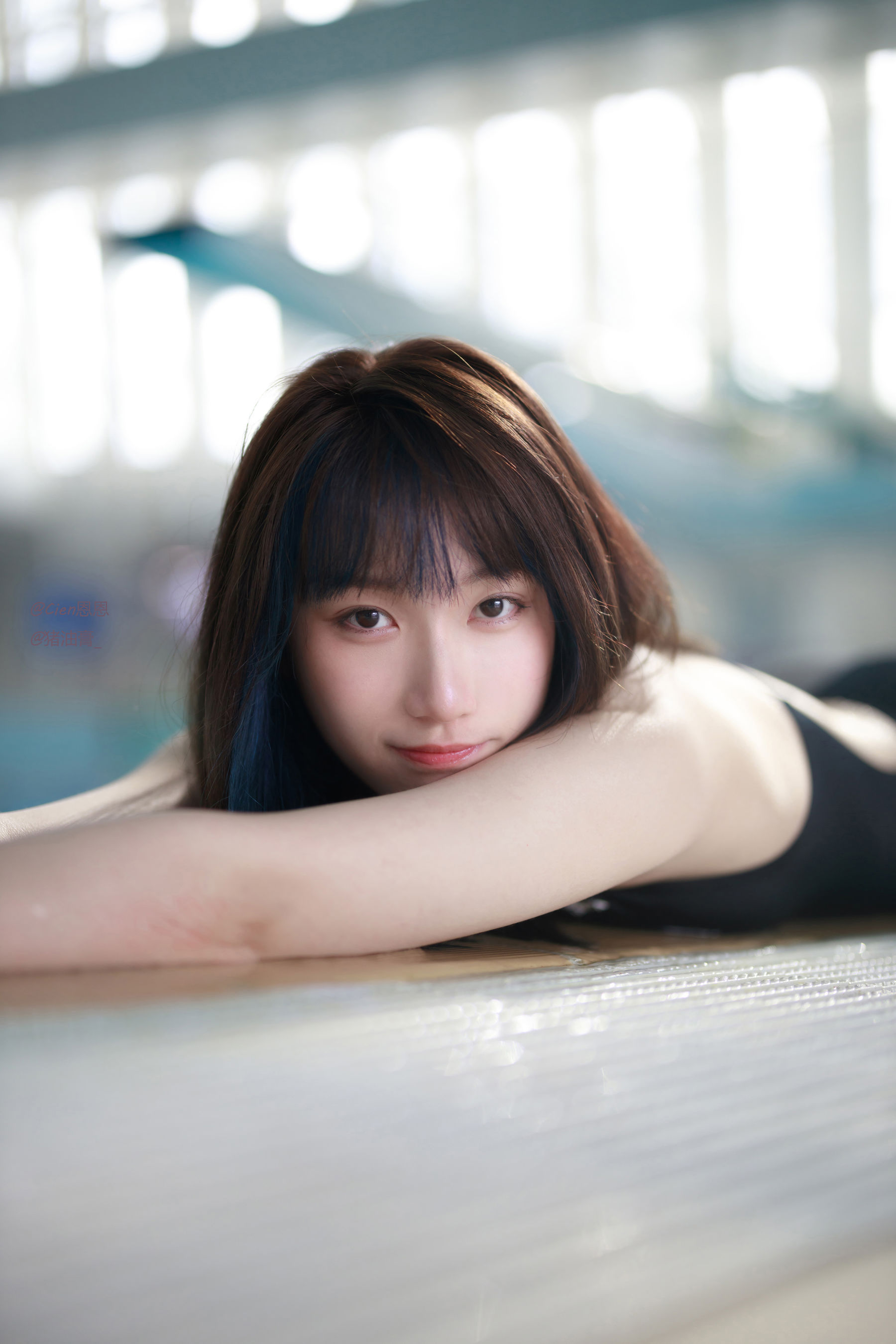 微博COS妹子Cien恩恩 – 竞泳 Cosplay-第24张