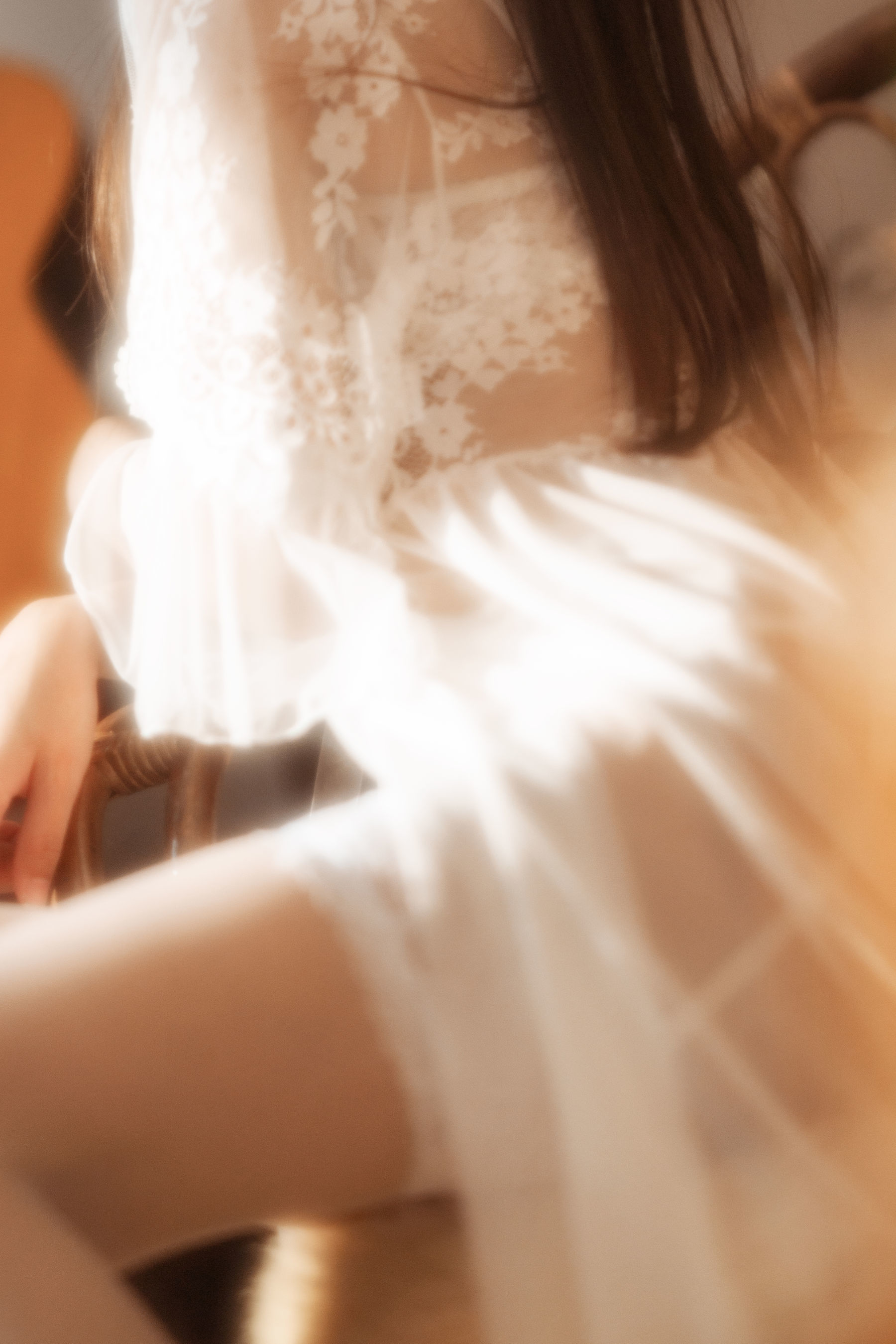香草喵露露 – 室内白色蕾丝 Cosplay-第27张
