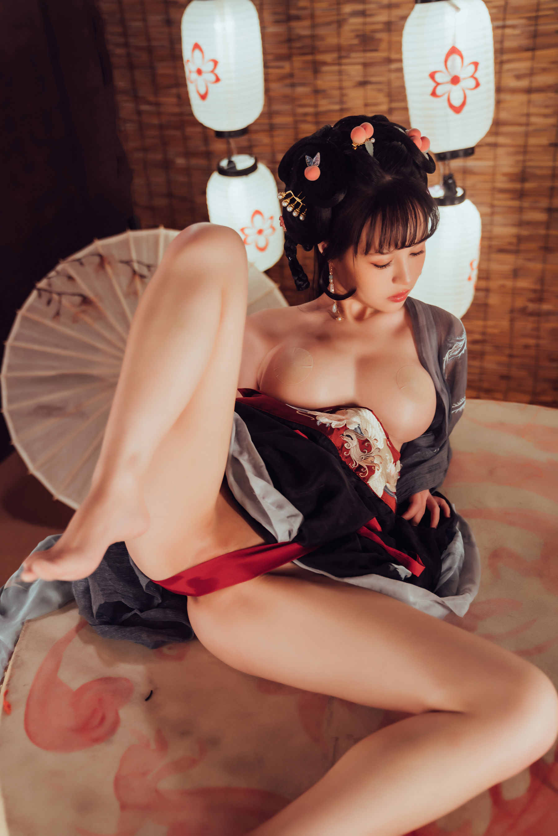 美少女晕崽 – 小琵琶精 Cosplay-第69张