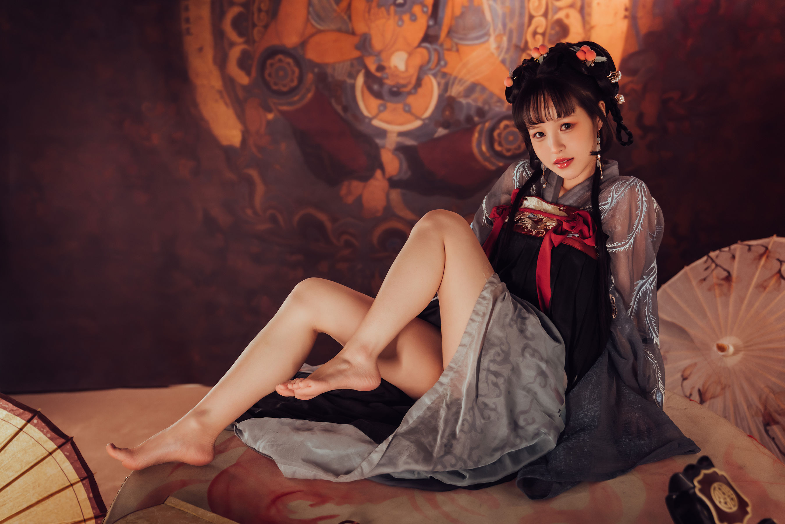 美少女晕崽 – 小琵琶精 Cosplay-第23张