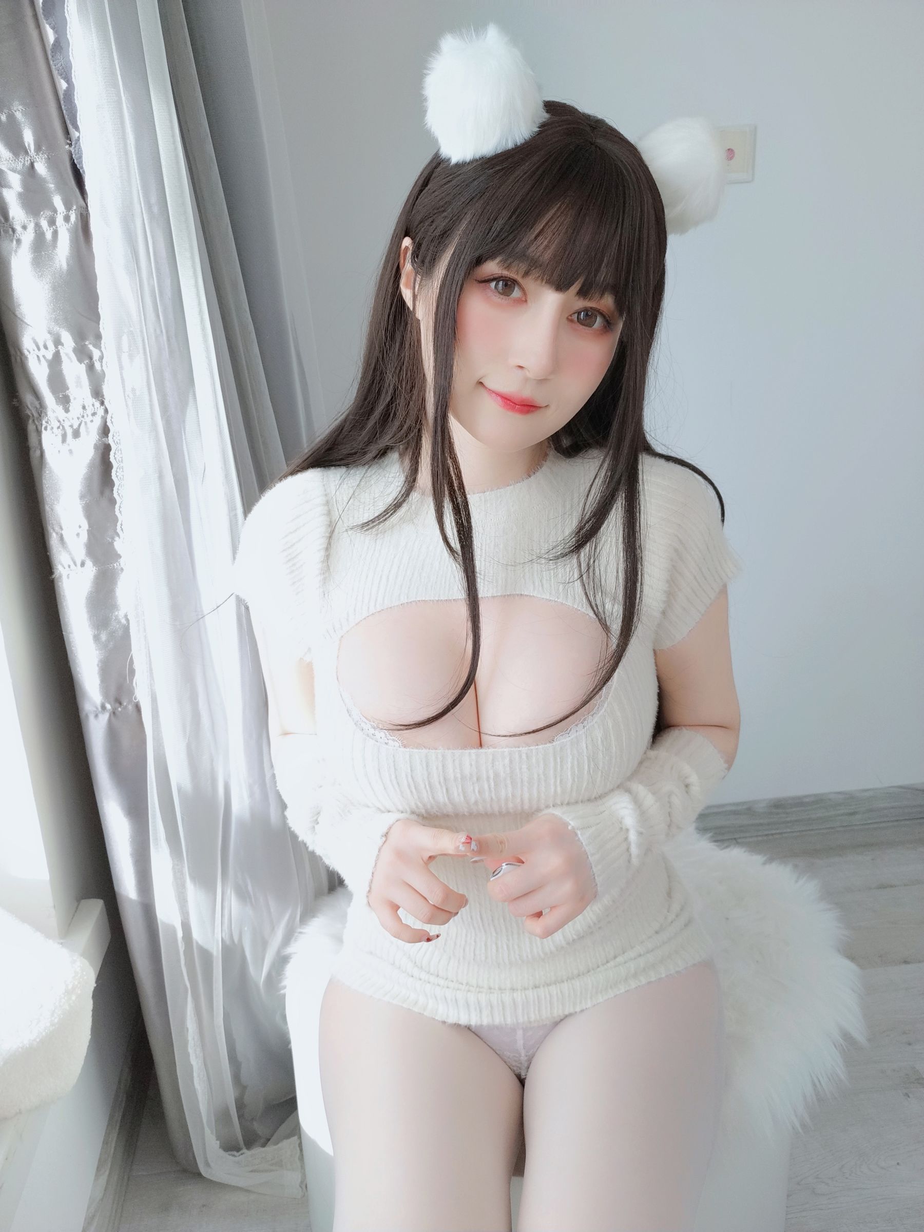 Coser小姐姐白银 – 白い真珠 Cosplay-第76张
