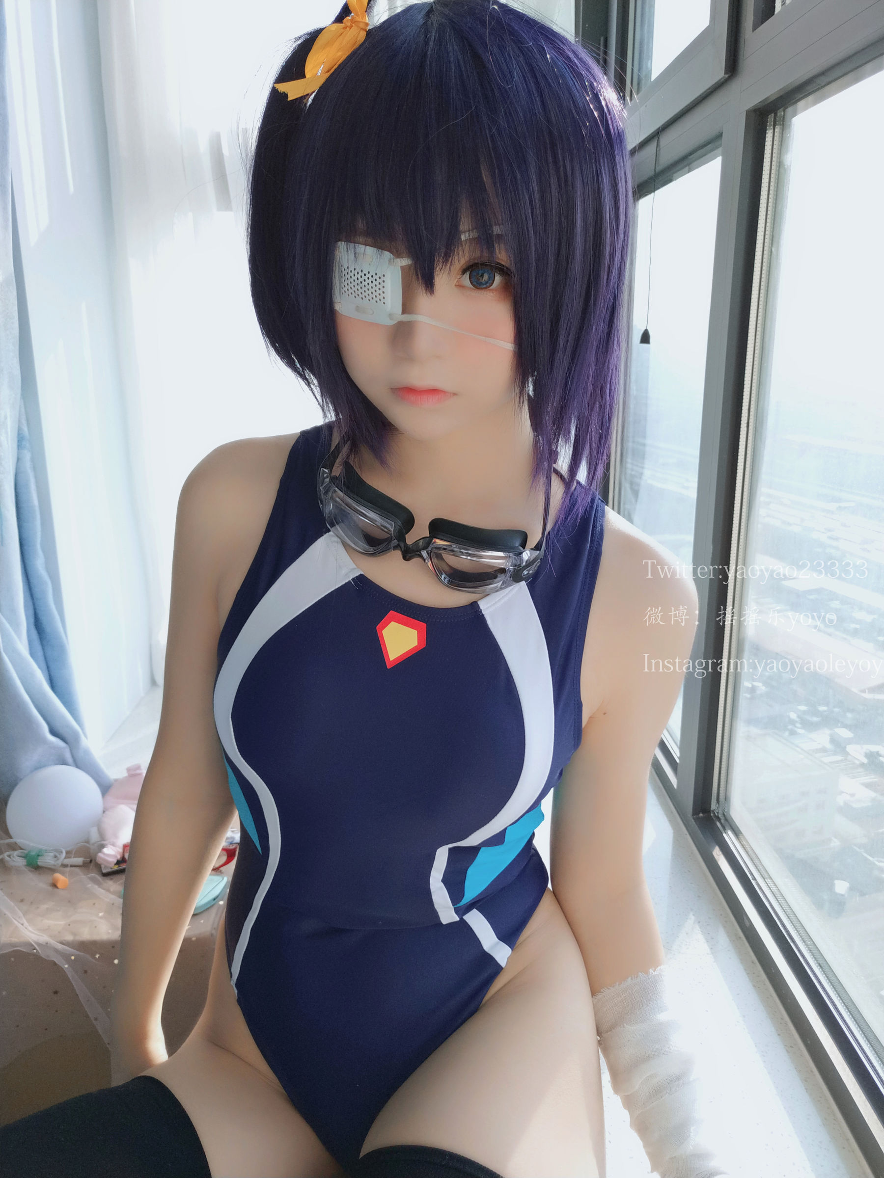 萌妹子Coser摇摇乐yoyo 六花 Cosplay-第32张