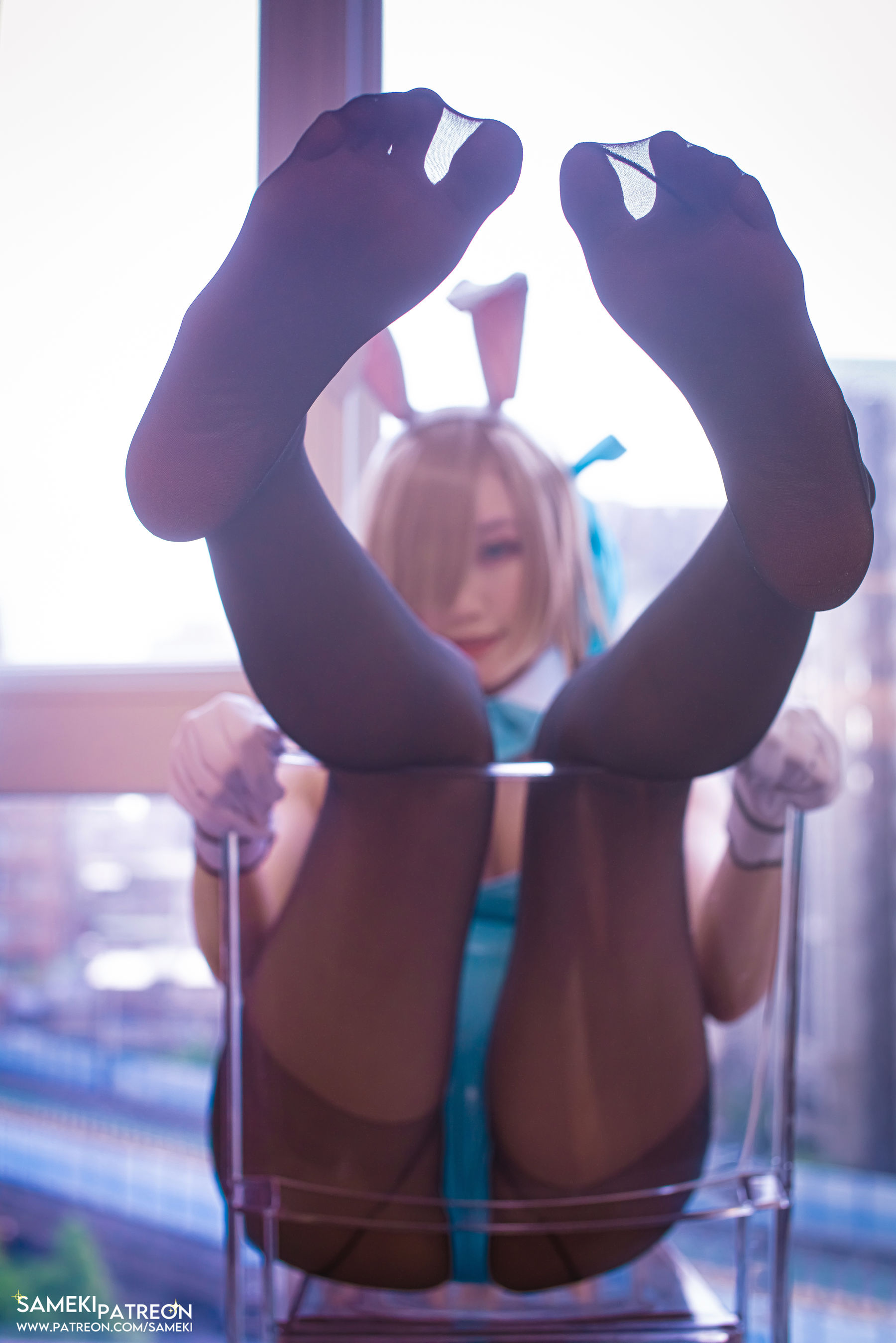 Sameki – 一之濑亚丝娜 兔女郎 Cosplay-第45张