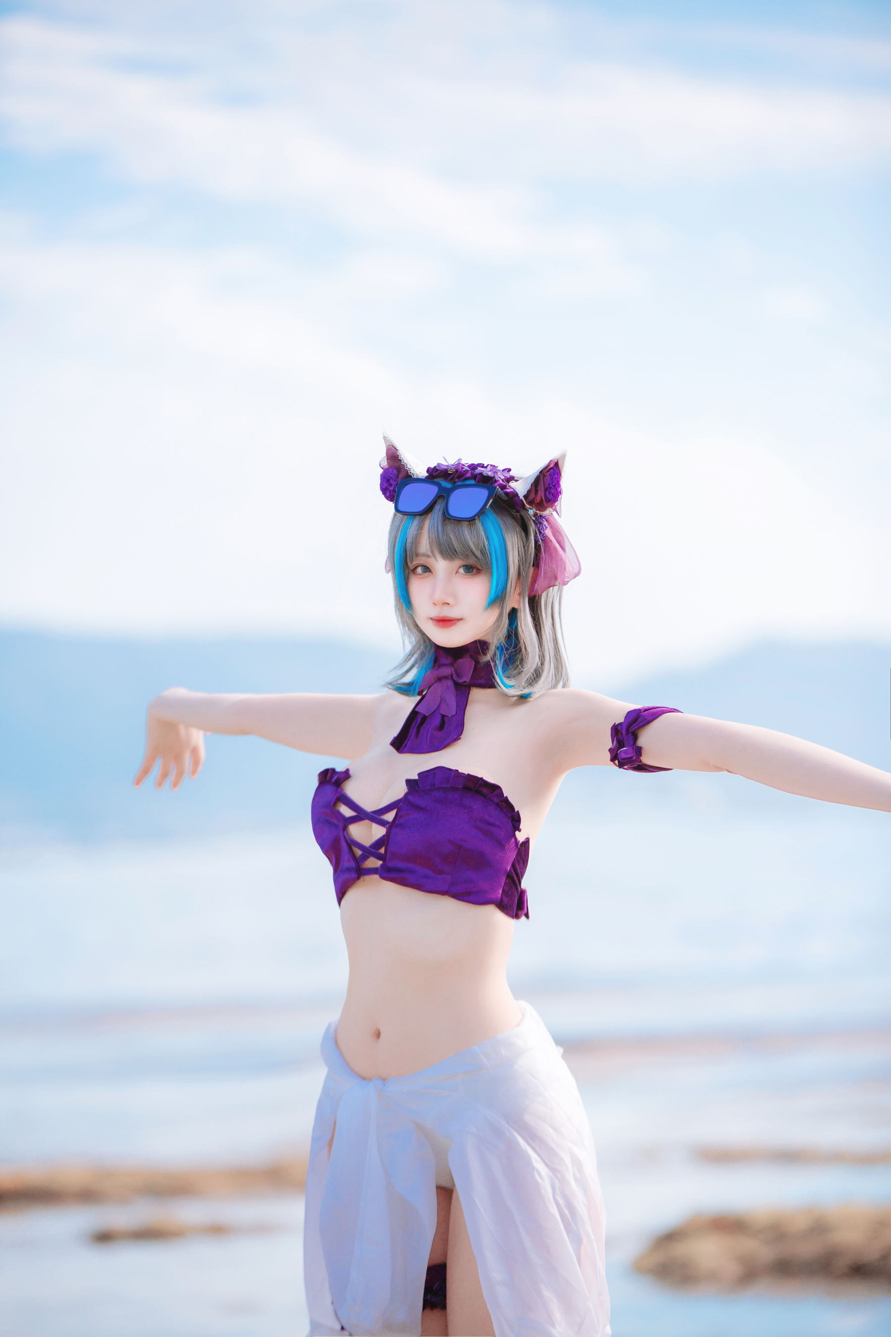 次元少女念雪ww – 柴郡猫 Cosplay-第2张