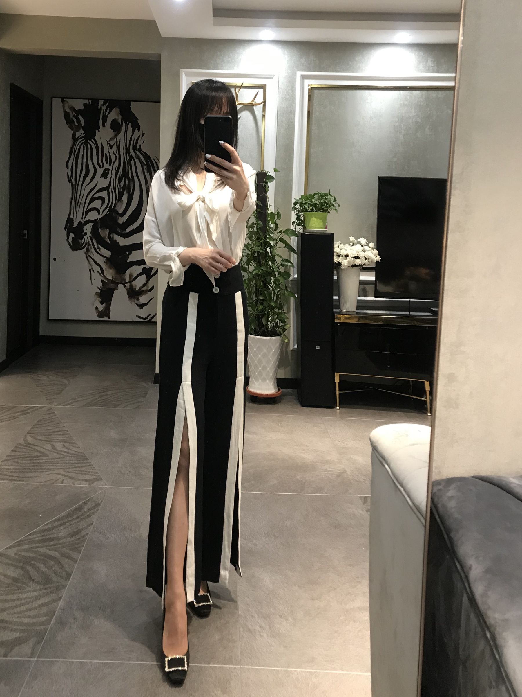丝足博主麋鹿_Monroe 2020.04.29 肉色亮丝 Cosplay-第9张
