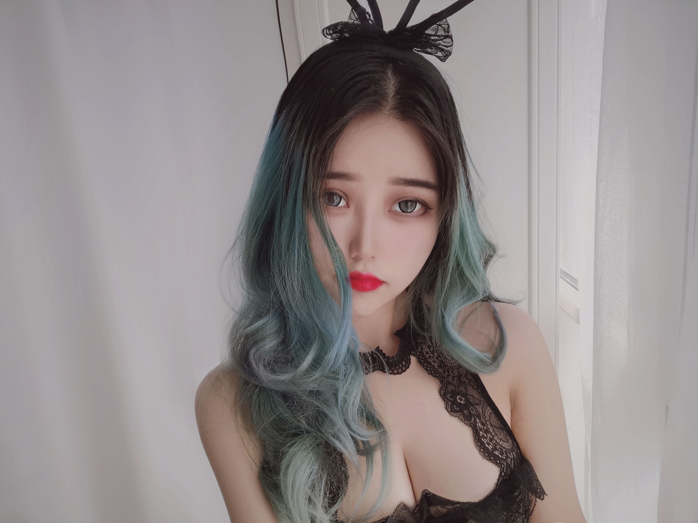 eloise软软 – 小粉盒黑兔子 Cosplay-第71张