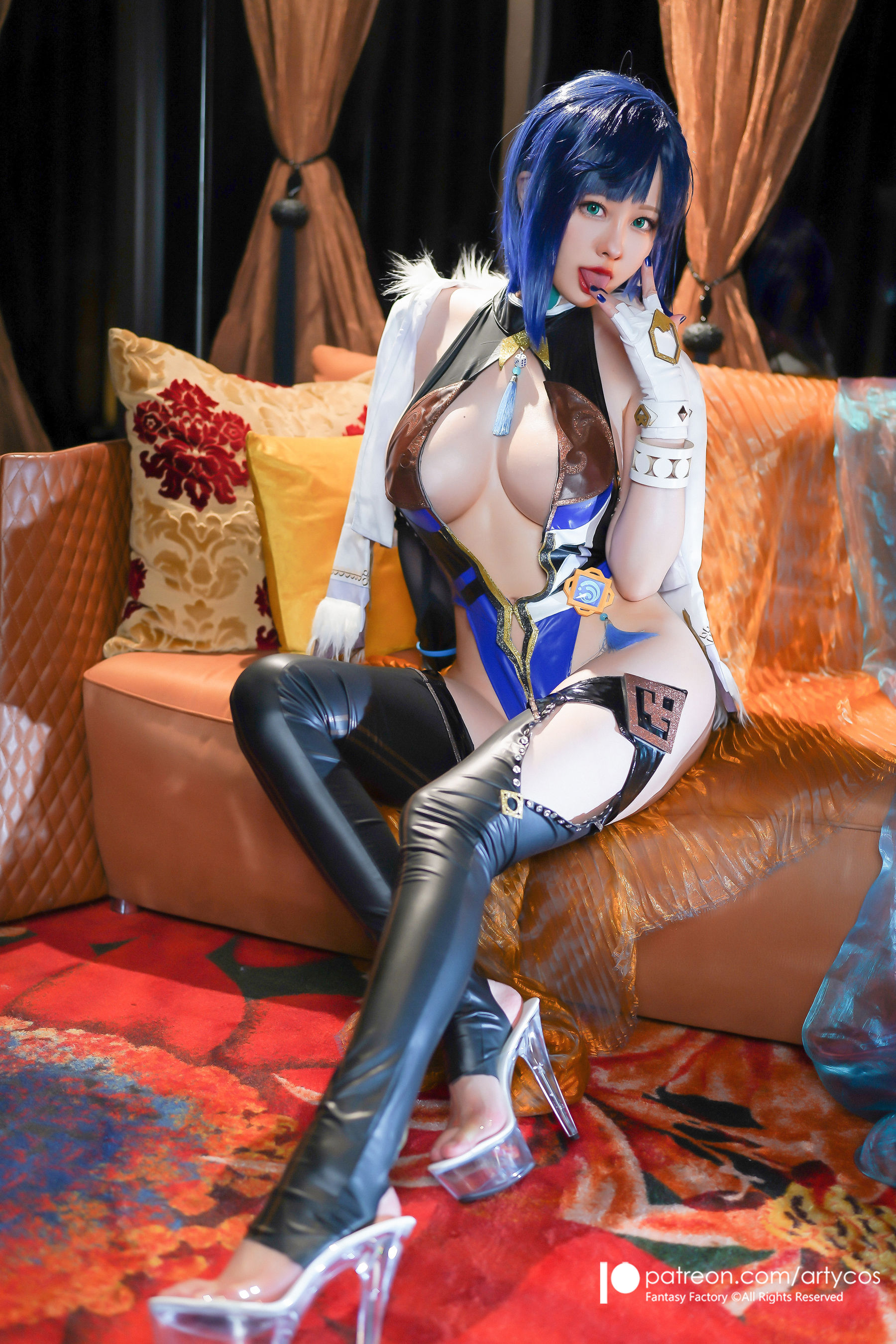 COS妹子Arty亞緹 – Genshin Yelan Cosplay-第7张