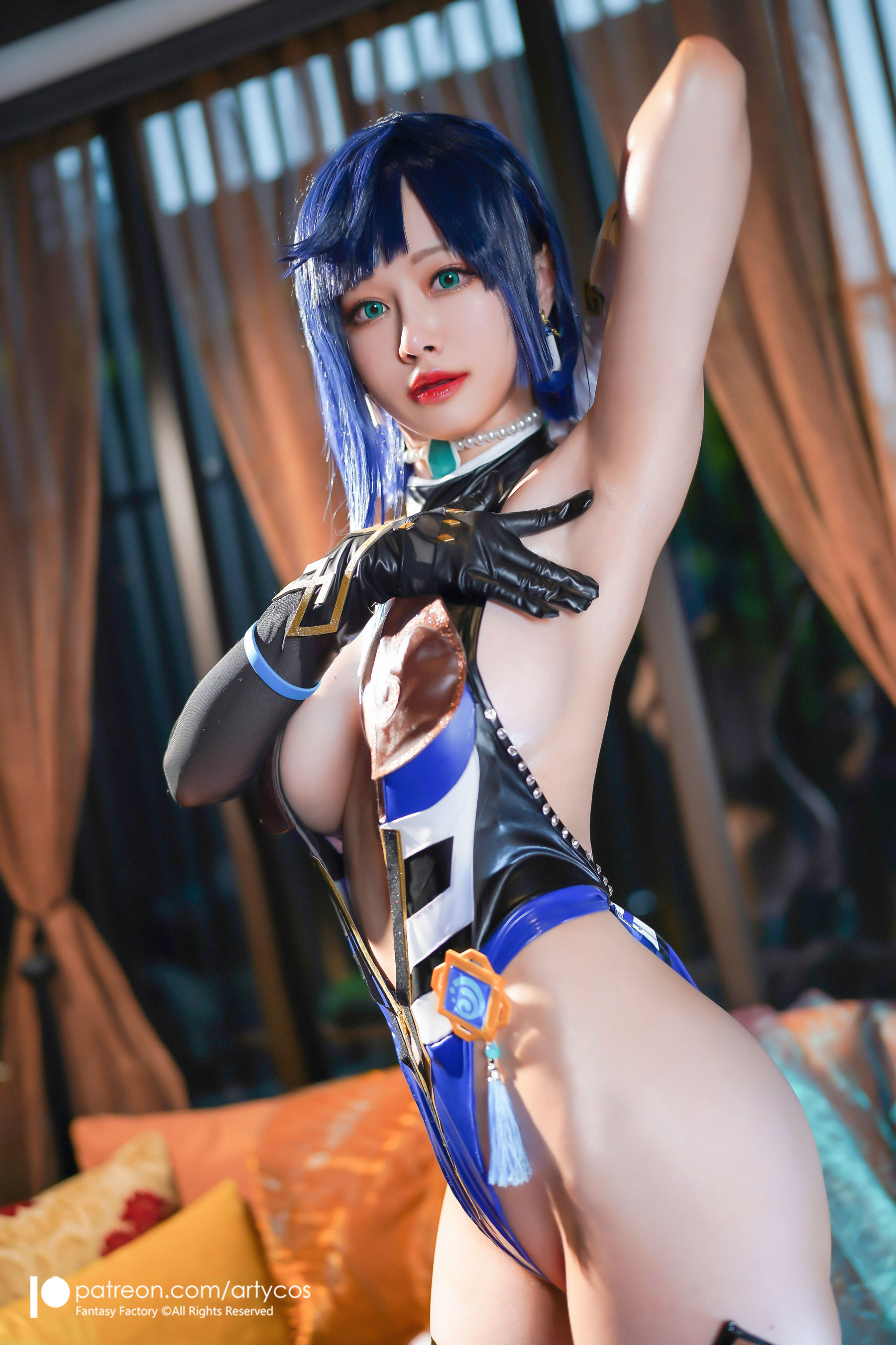COS妹子Arty亞緹 – Genshin Yelan Cosplay-第73张