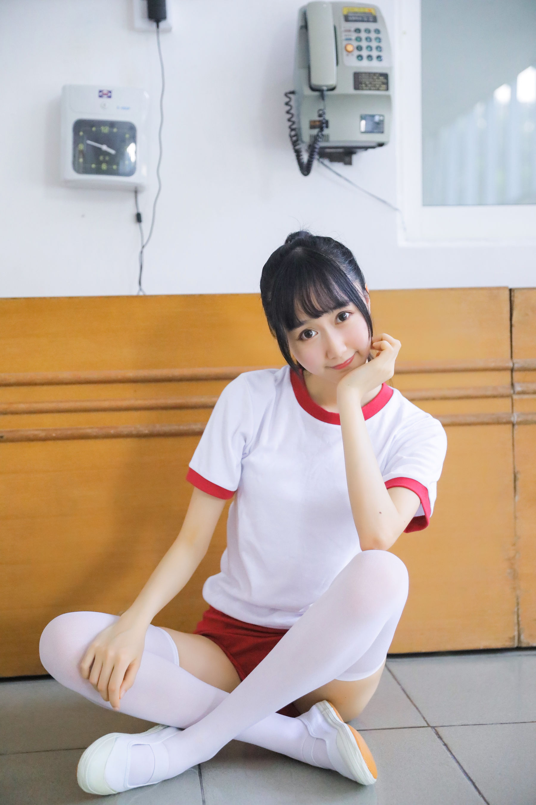 [萝莉COS] 木绵绵OwO – 上体育课啦 Cosplay-第19张