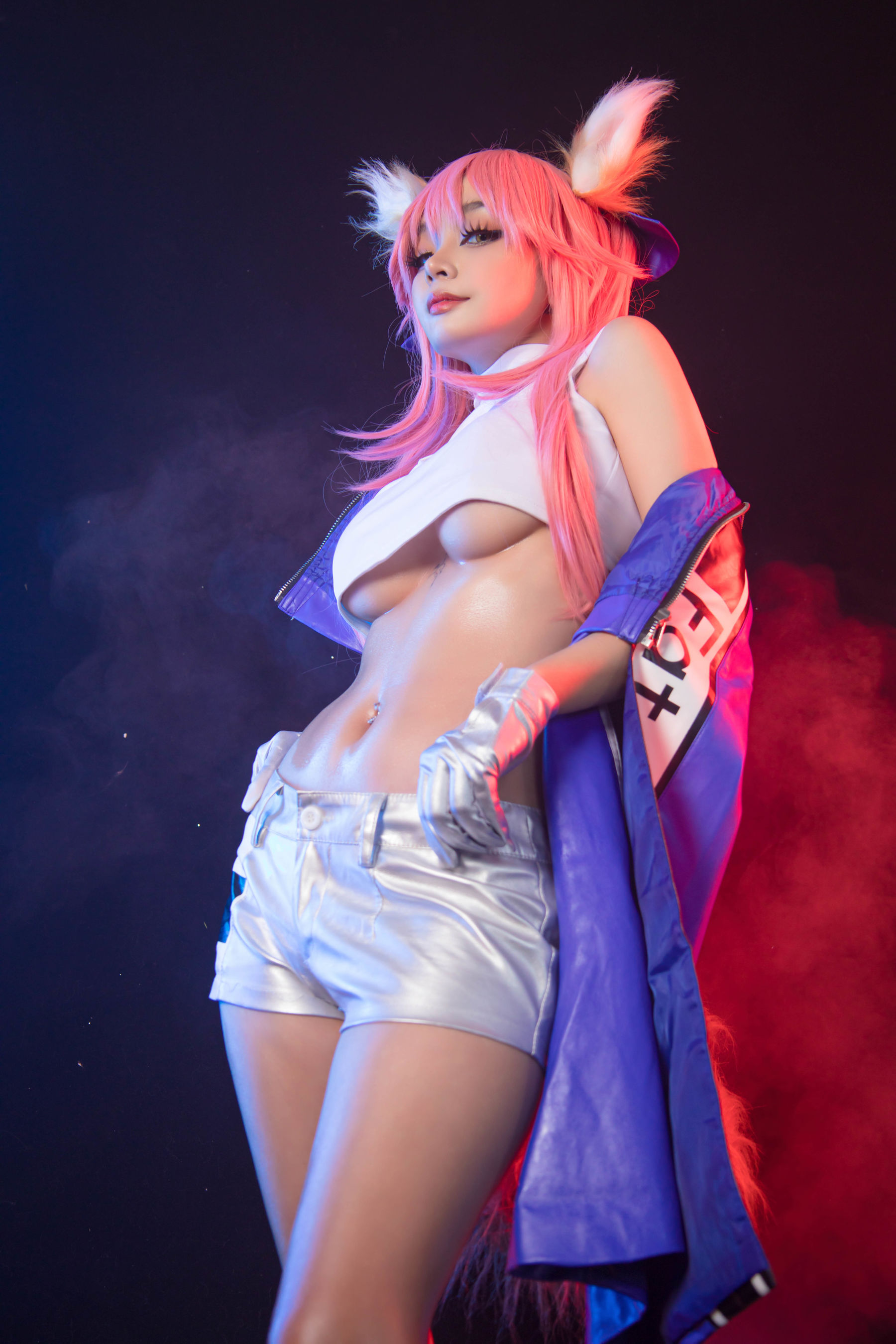 Umeko J – Tamamo Racing Fate Extrella Cosplay-第1张