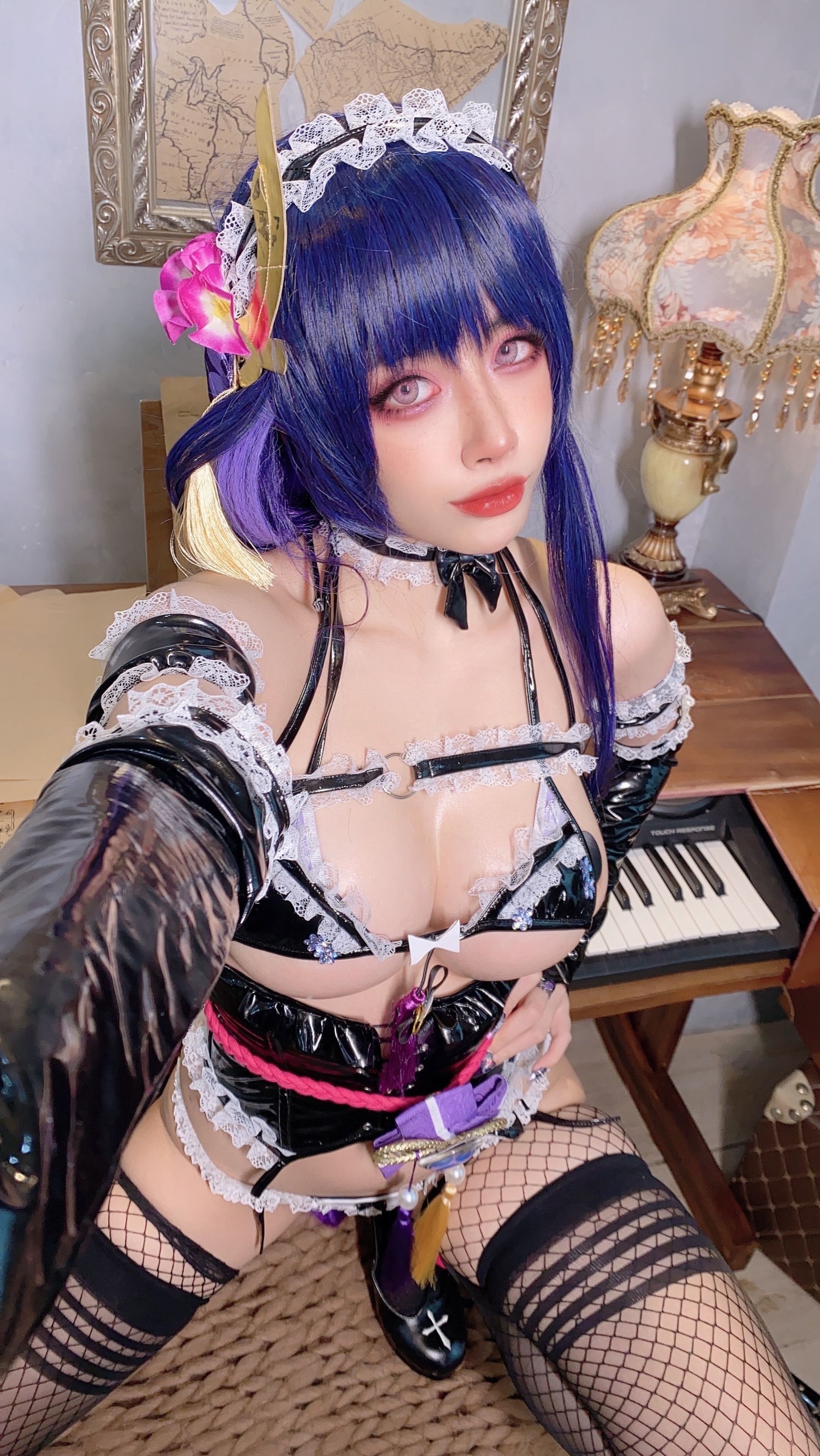 日本性感萝莉Byoru – Maid Raiden Cosplay-第39张