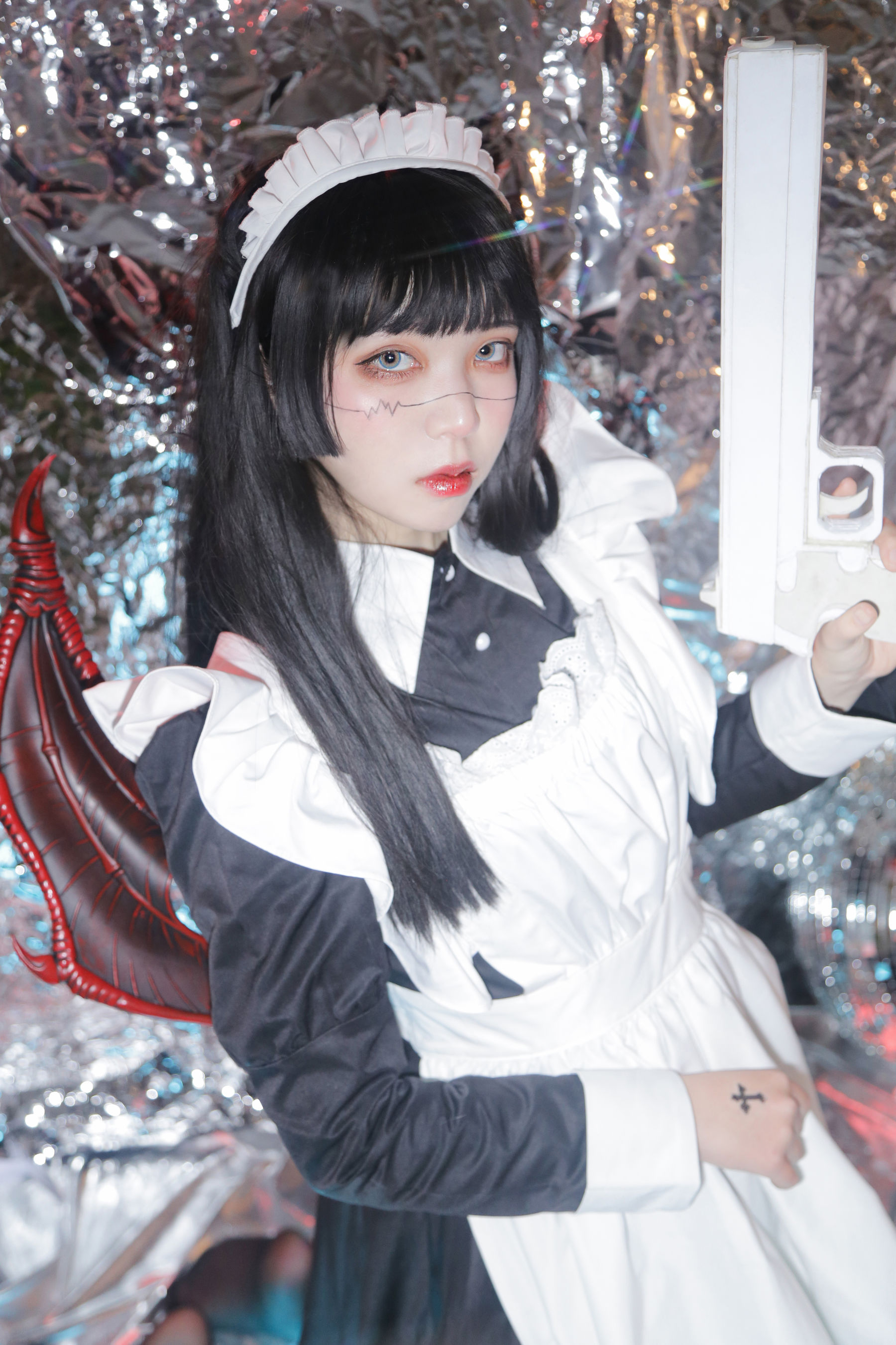 可爱妹子Fushii_海堂 – 生化女仆 Cosplay-第26张