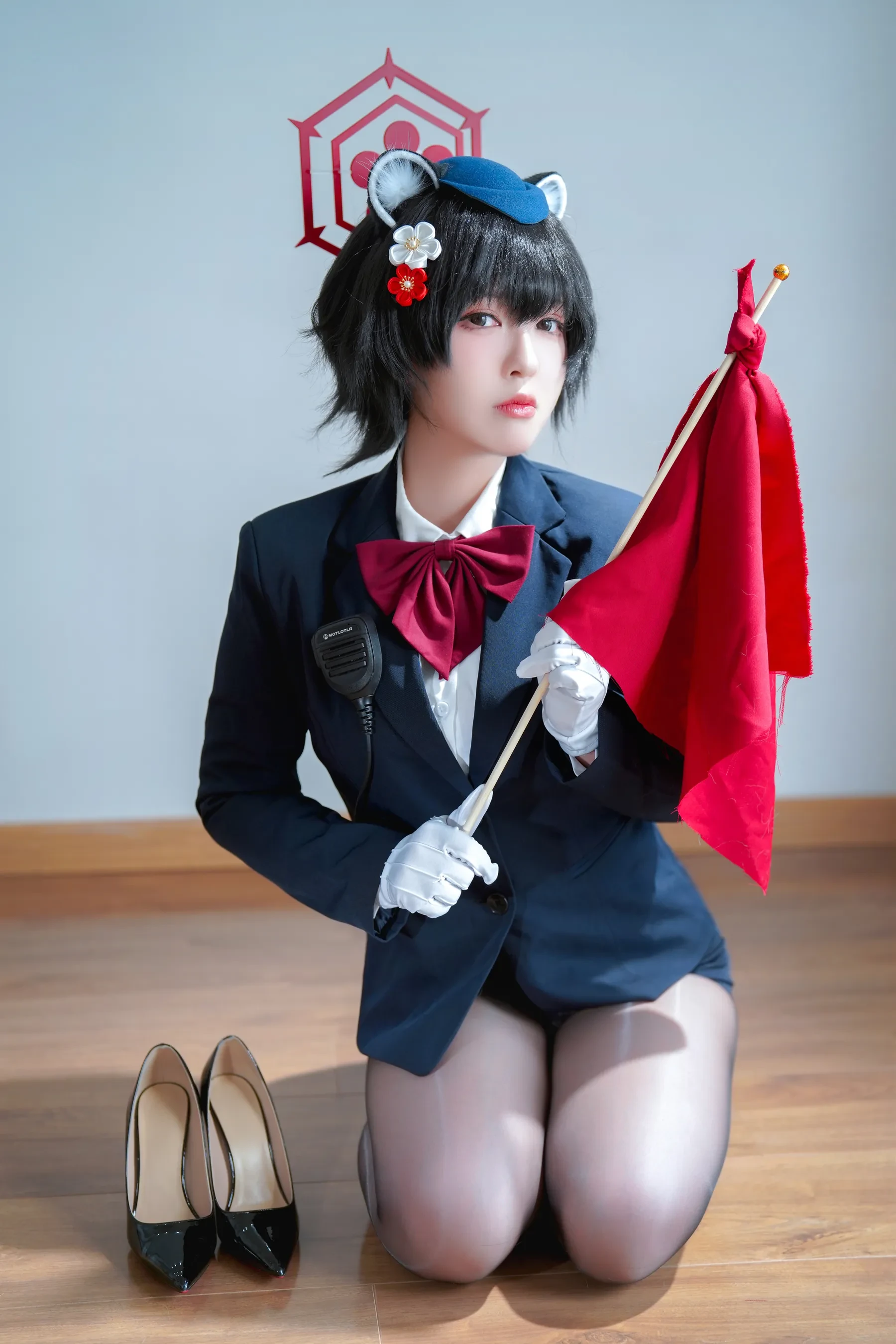 半半子 – ガイド春日ツバキ Cosplay-第47张