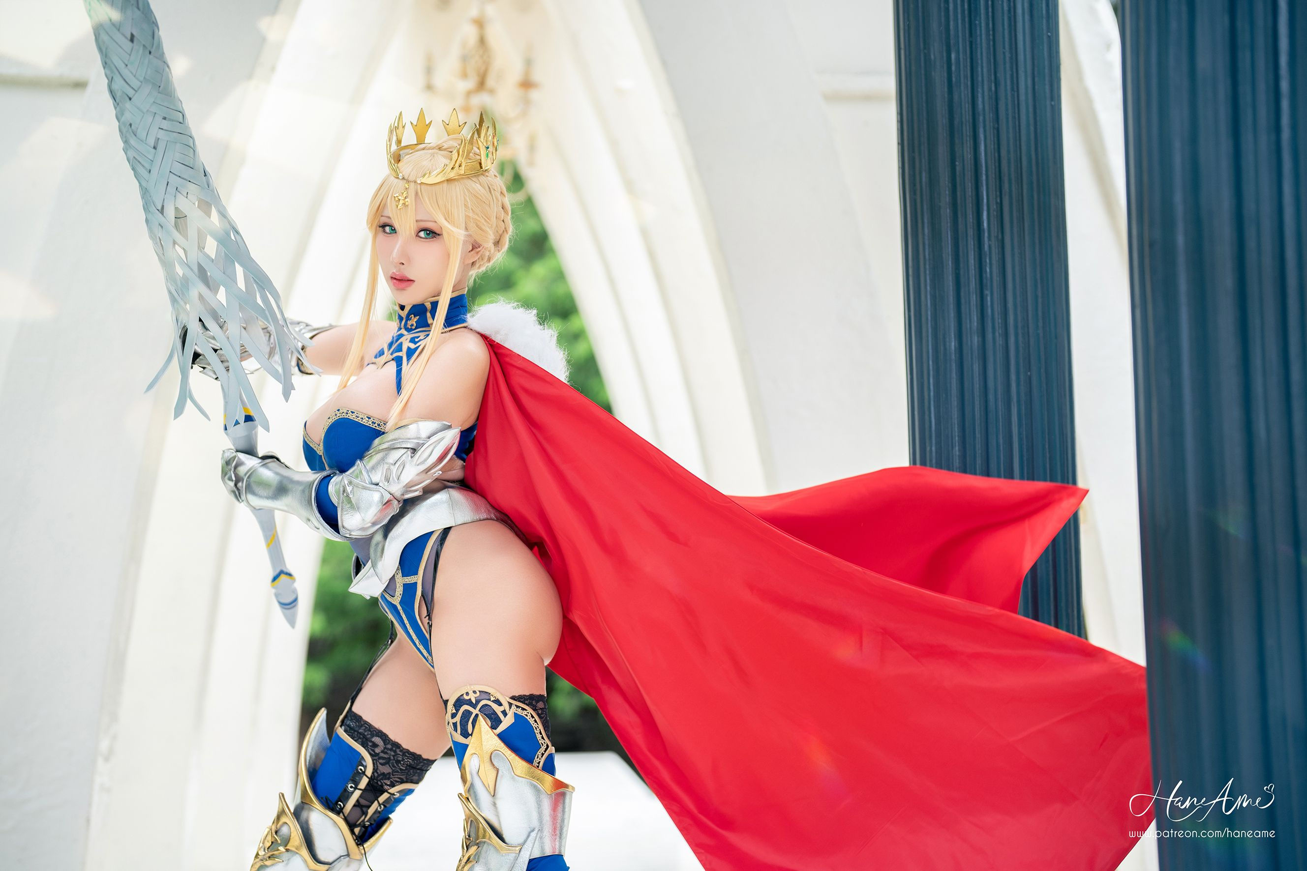 Hane Ame 雨波写真 – ARTORIA LANCER Photobook (FGO) – 1 Cosplay-第84张