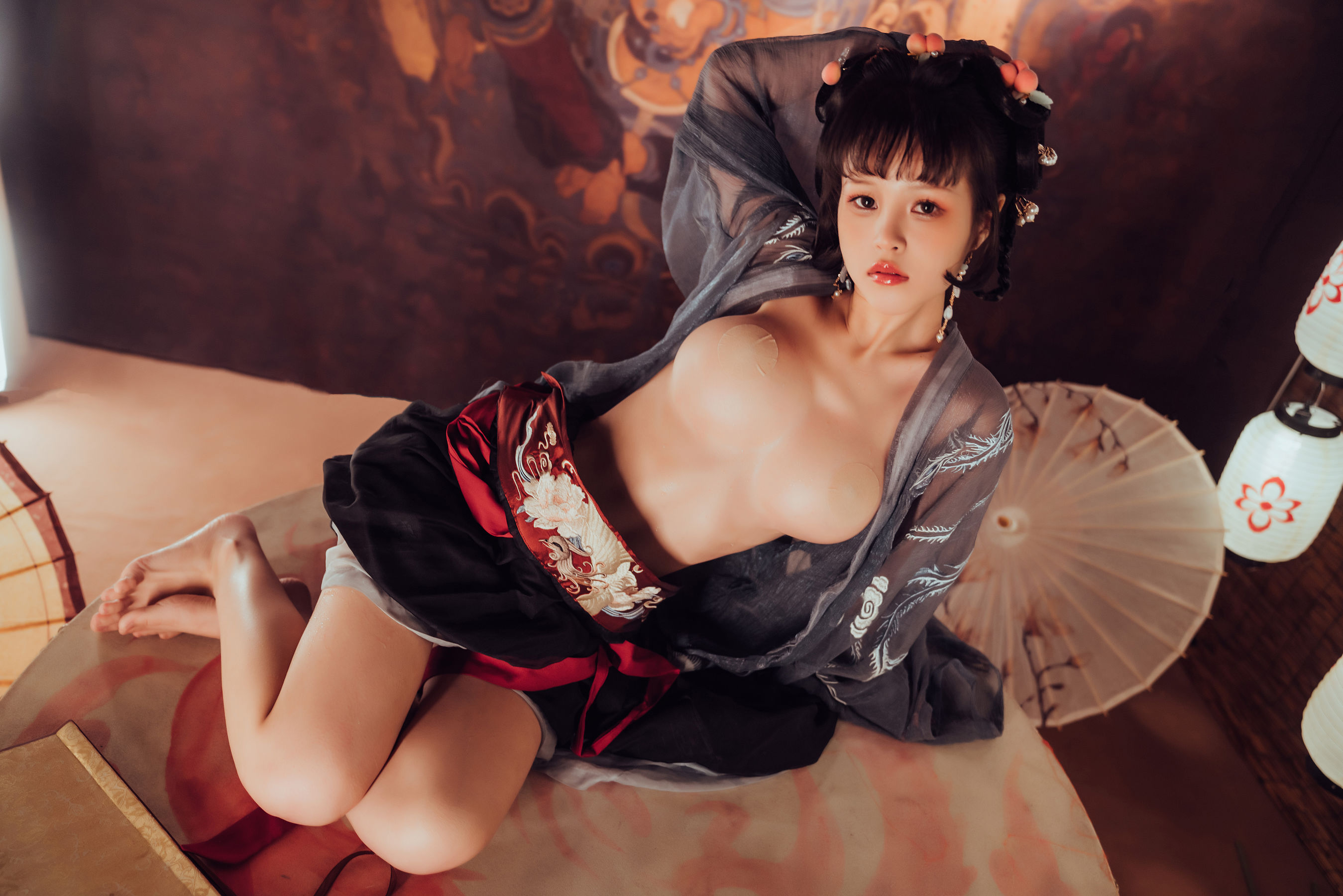 美少女晕崽 – 小琵琶精 Cosplay-第54张